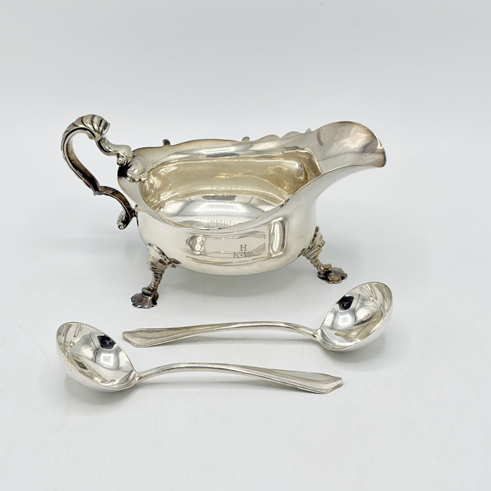 George V Sterling Silver Sauceboat (1 of 5)