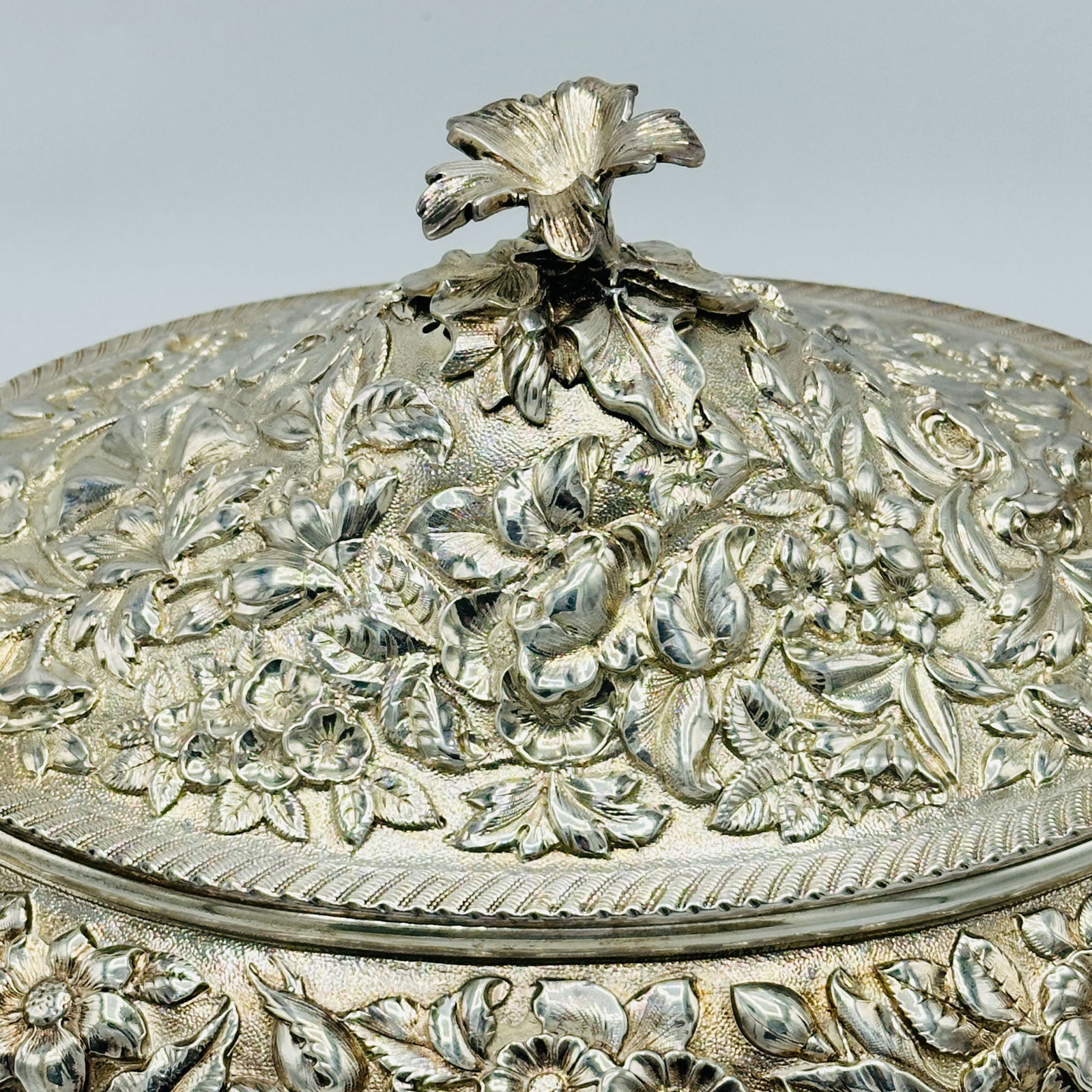 American Sterling Silver Covered Tureen - 2