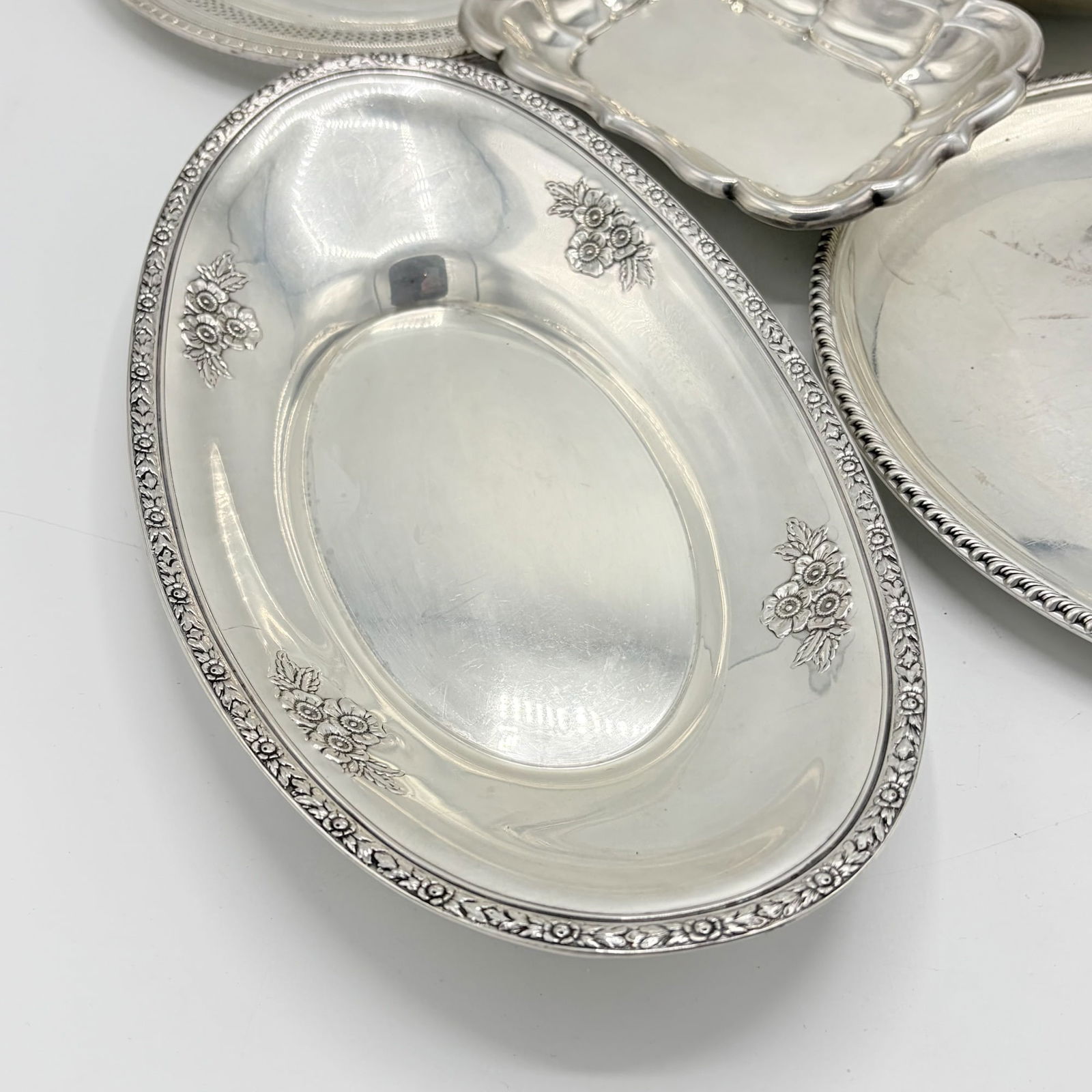 Five American Sterling Silver Serving Pieces - 2