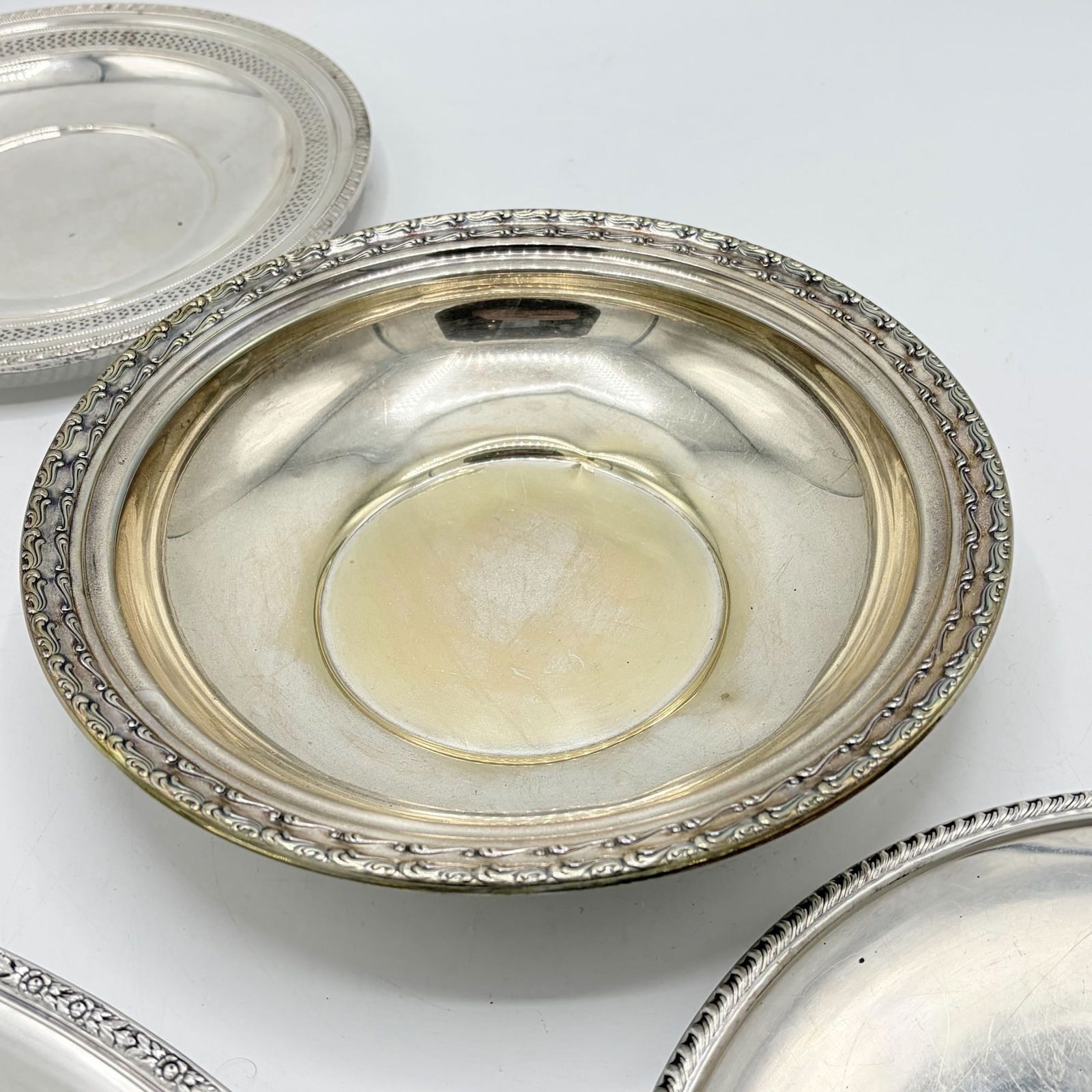 Five American Sterling Silver Serving Pieces - 4