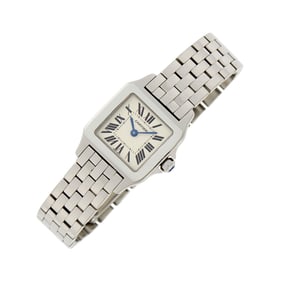 Cartier Stainless Steel 'Santos Demoiselle' Wristwatch