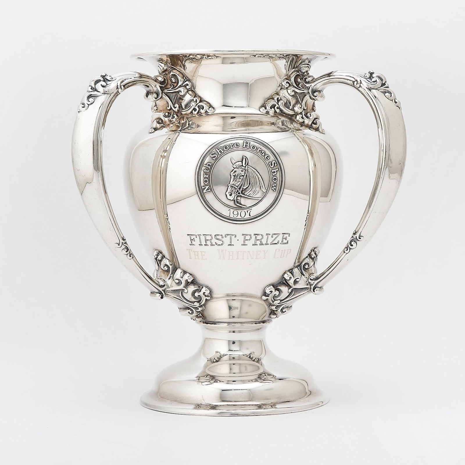 American Sterling Silver Loving Cup Horse Trophy (1 of 5)