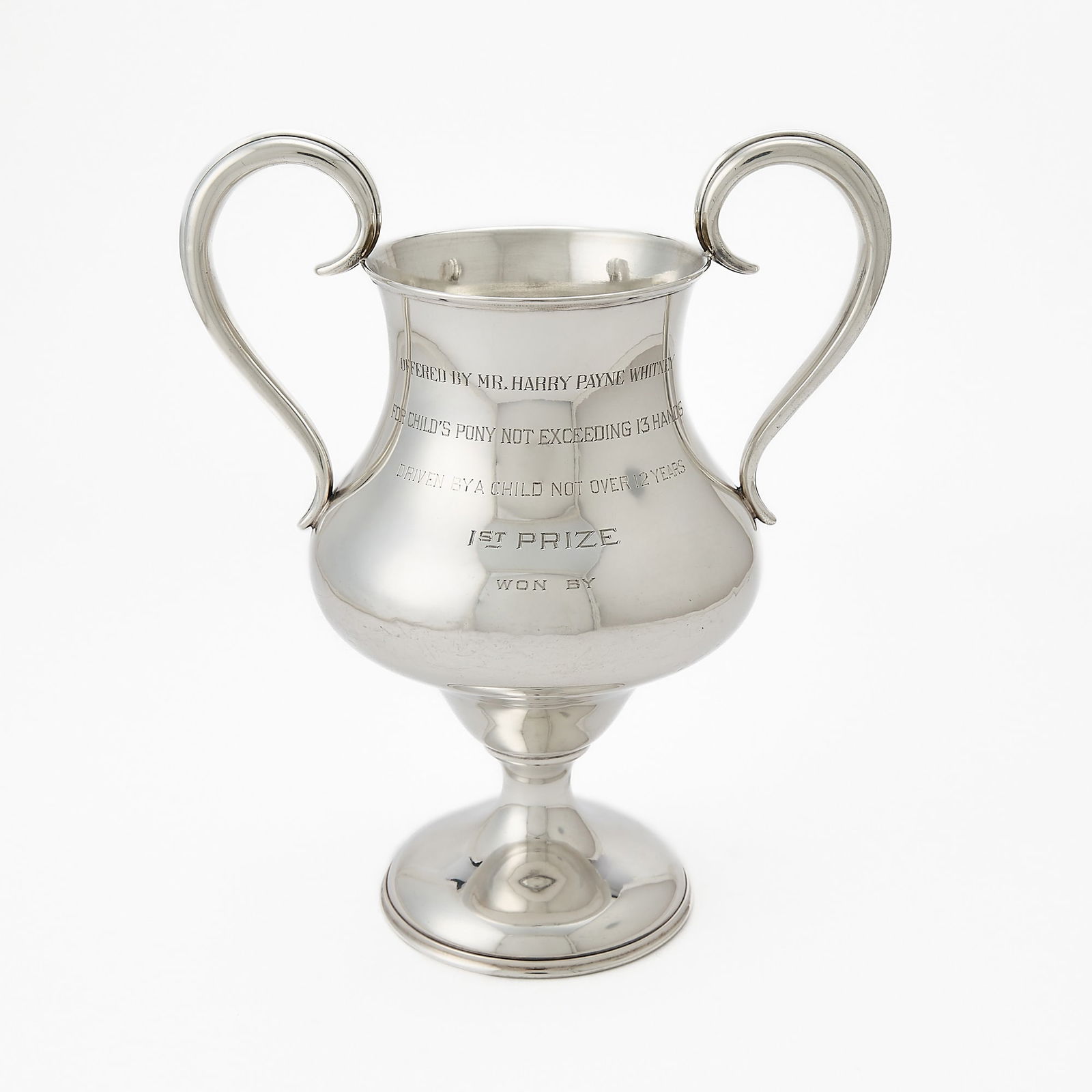 American Sterling Silver Trophy, Offered by H.P. Whitney (1 of 5)