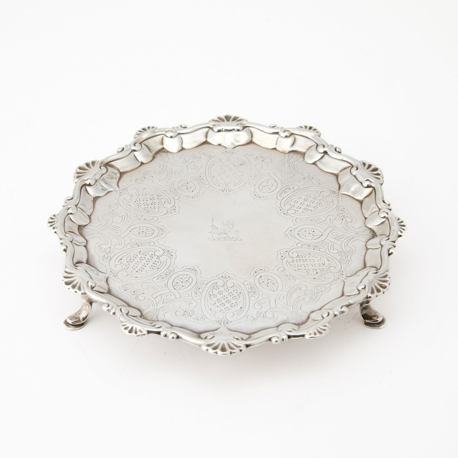 George III Sterling Silver Salver (1 of 8)