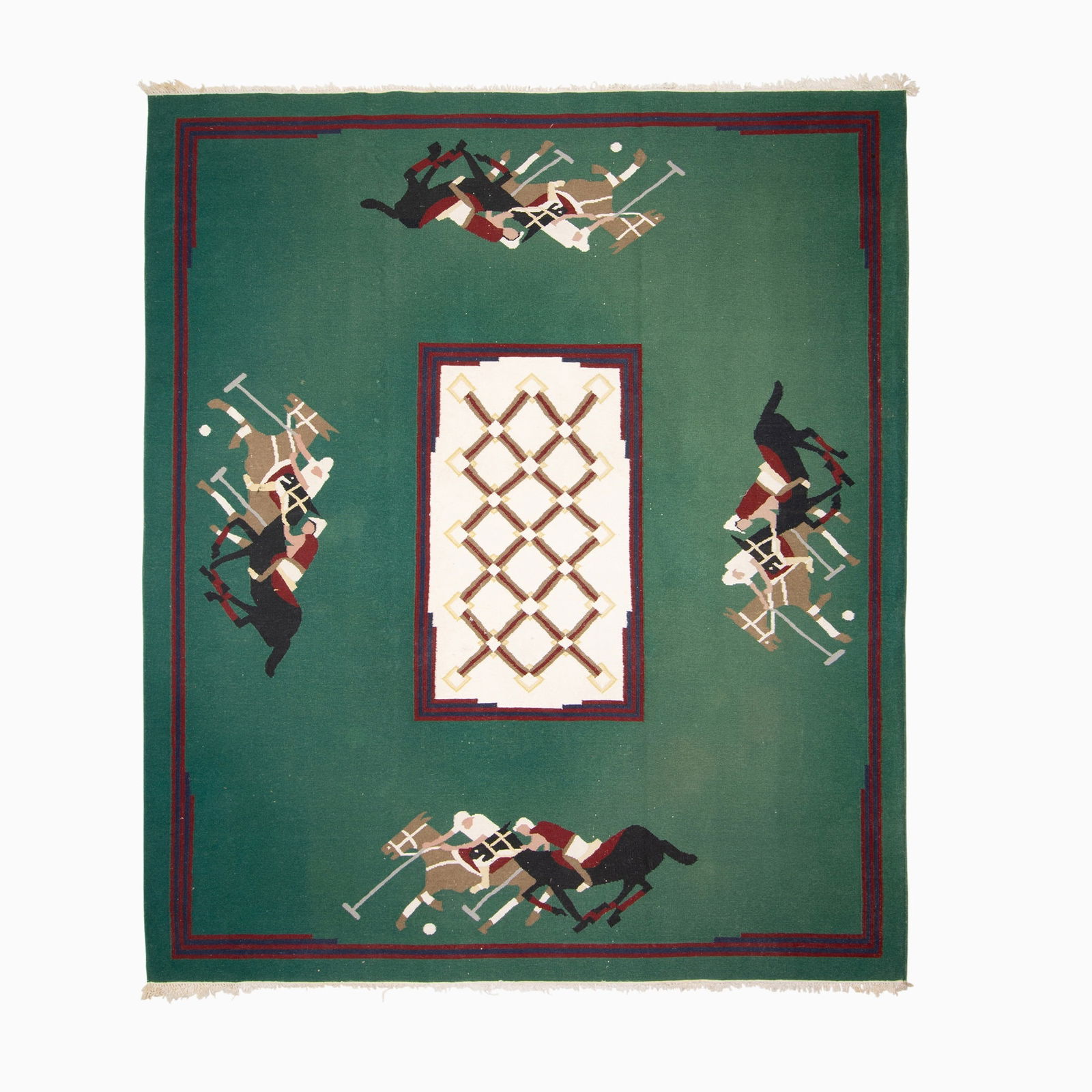 Wool Dhurrie Carpet (1 of 2)