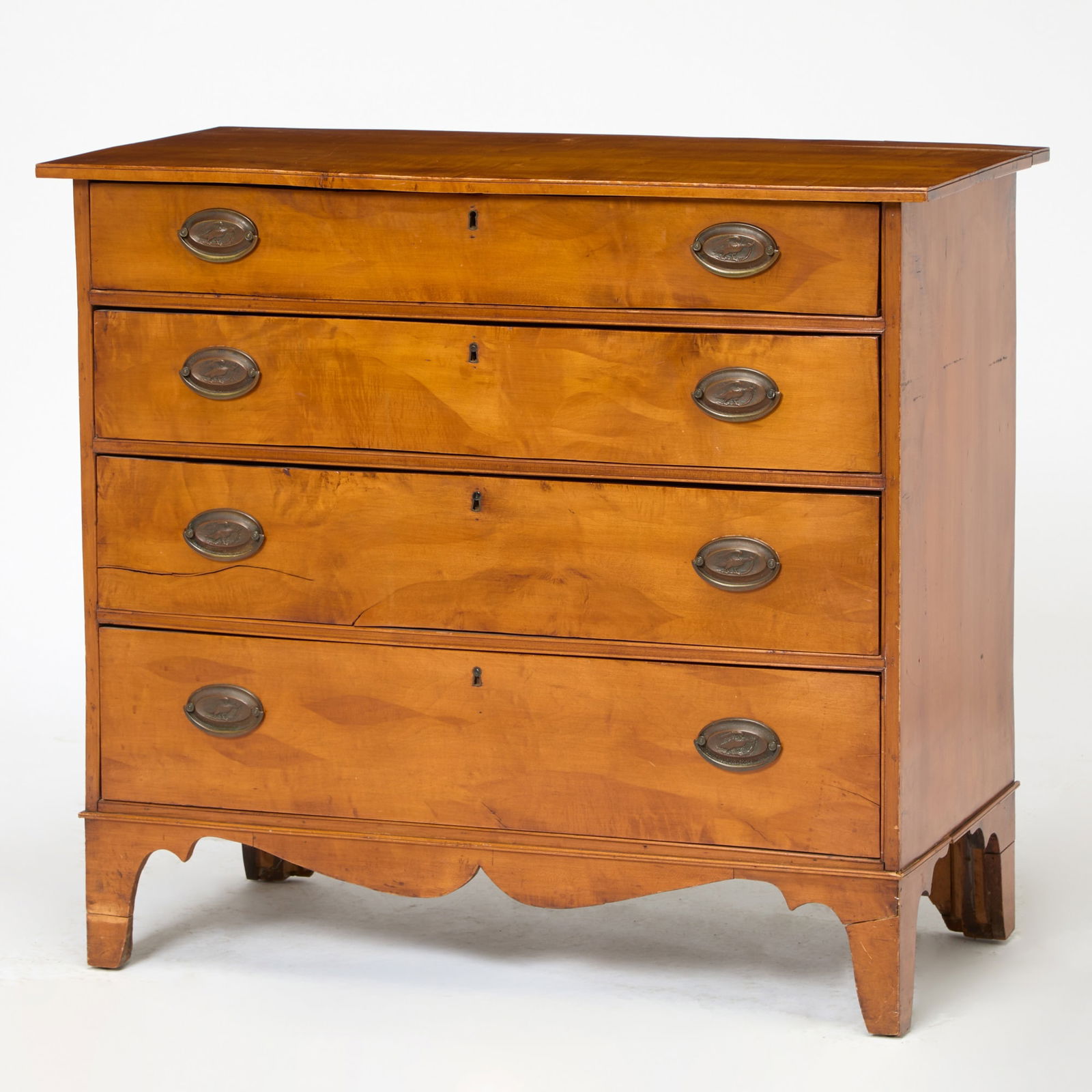 Federal Cherry Chest of Drawers (1 of 4)
