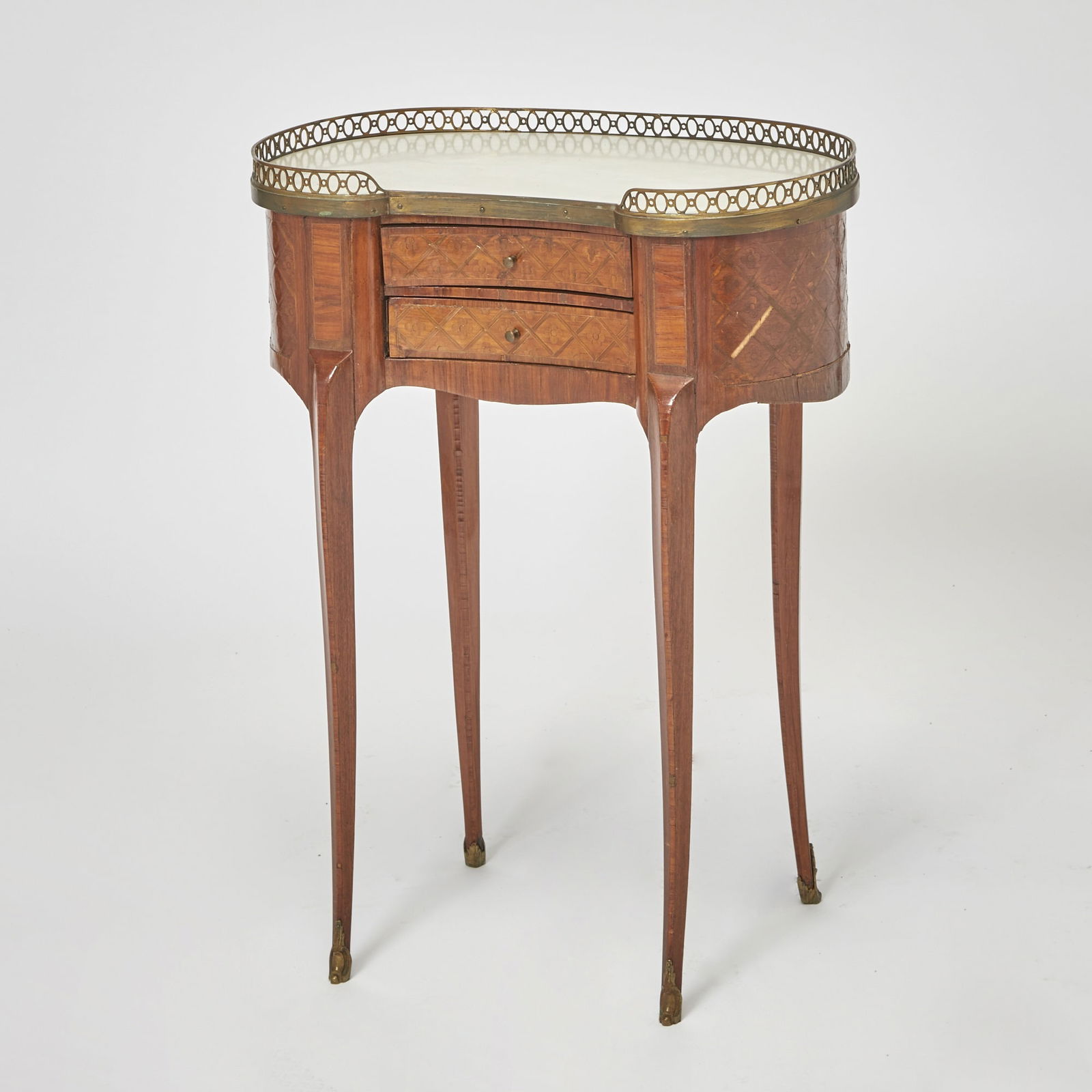 Louis XV Kidney Shaped Side Table (1 of 3)