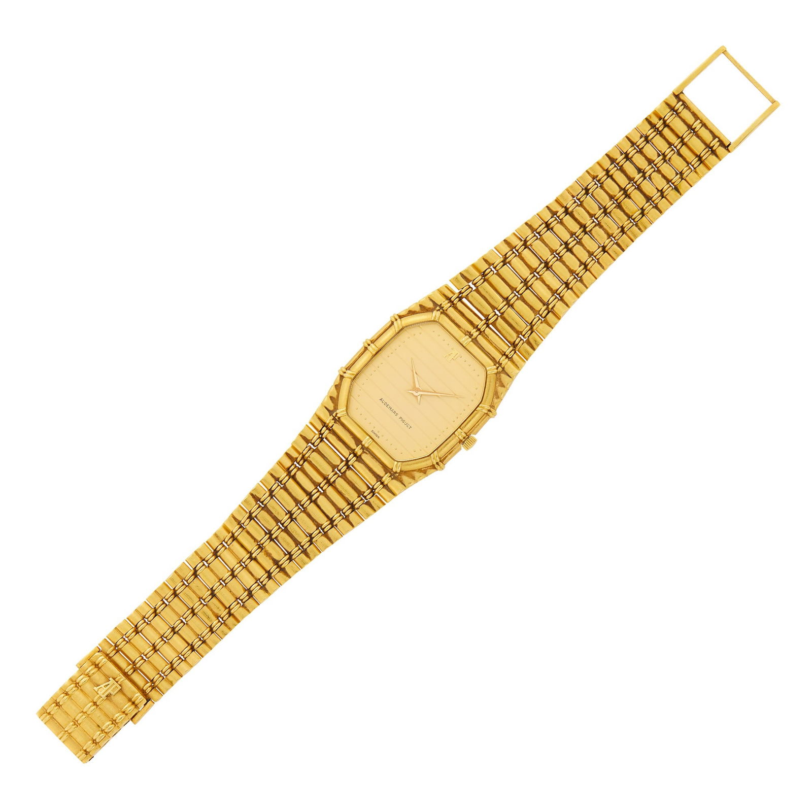 Audemars Piguet Gold 'Bamboo' Wristwatch, Ref. B88547 (1 of 2)
