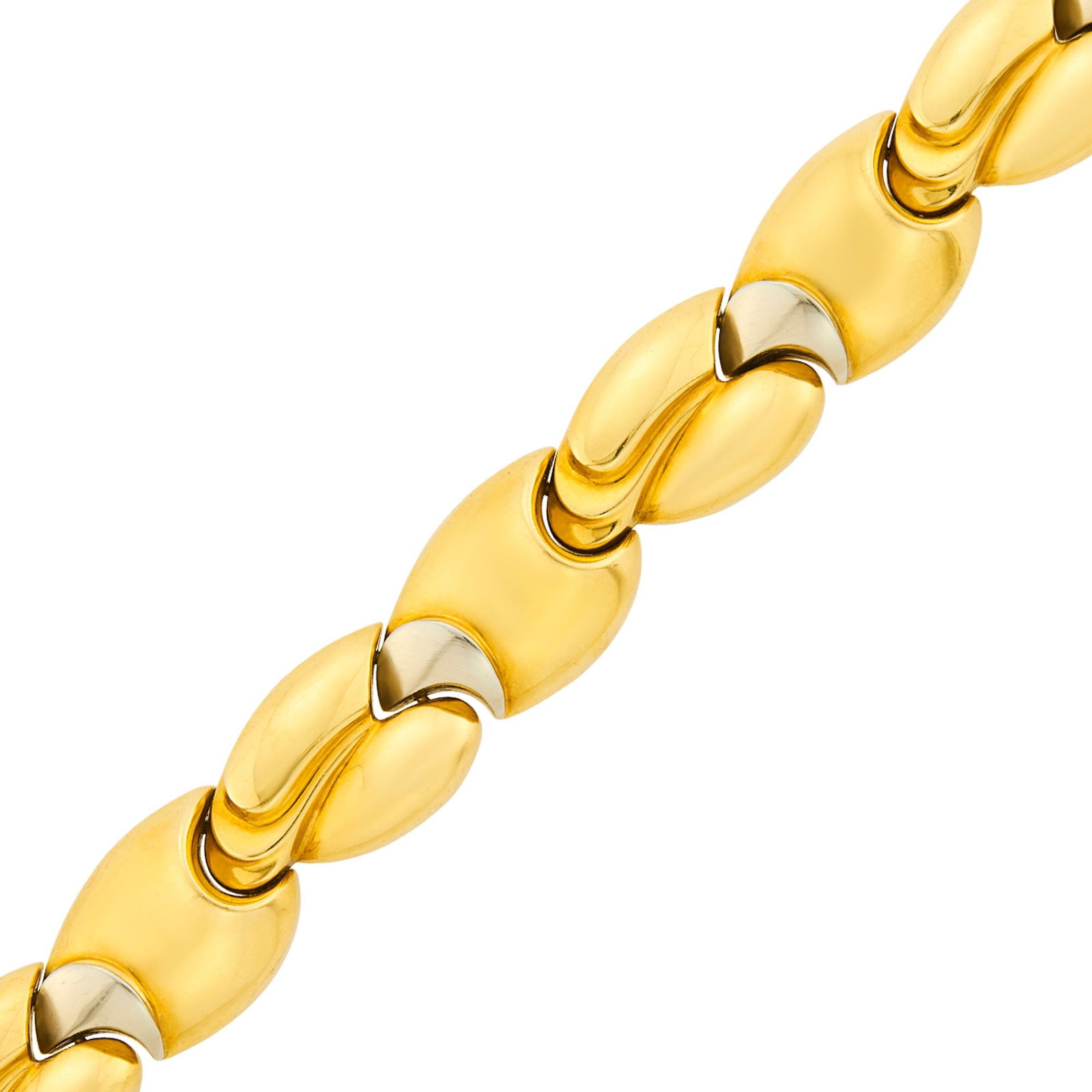 Neiman Marcus Two-Color Gold Bracelet (1 of 2)