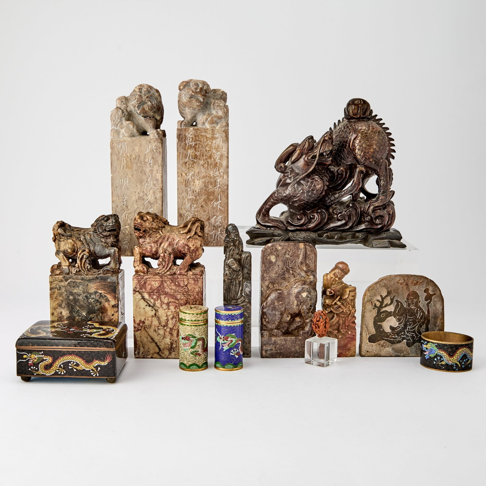 A Group of Chinese Articles in the Scholarly Taste Late Qing Dynasty and Later (1 of 7)