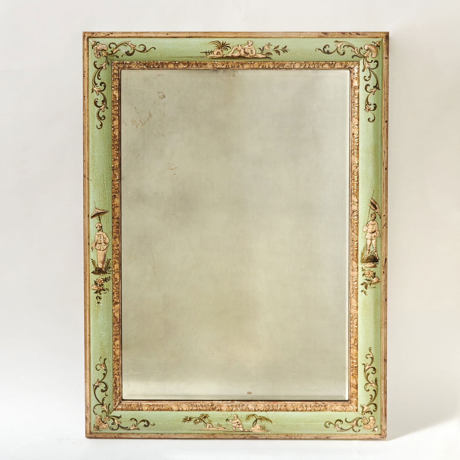 Regency Style Painted Mirror (1 of 3)