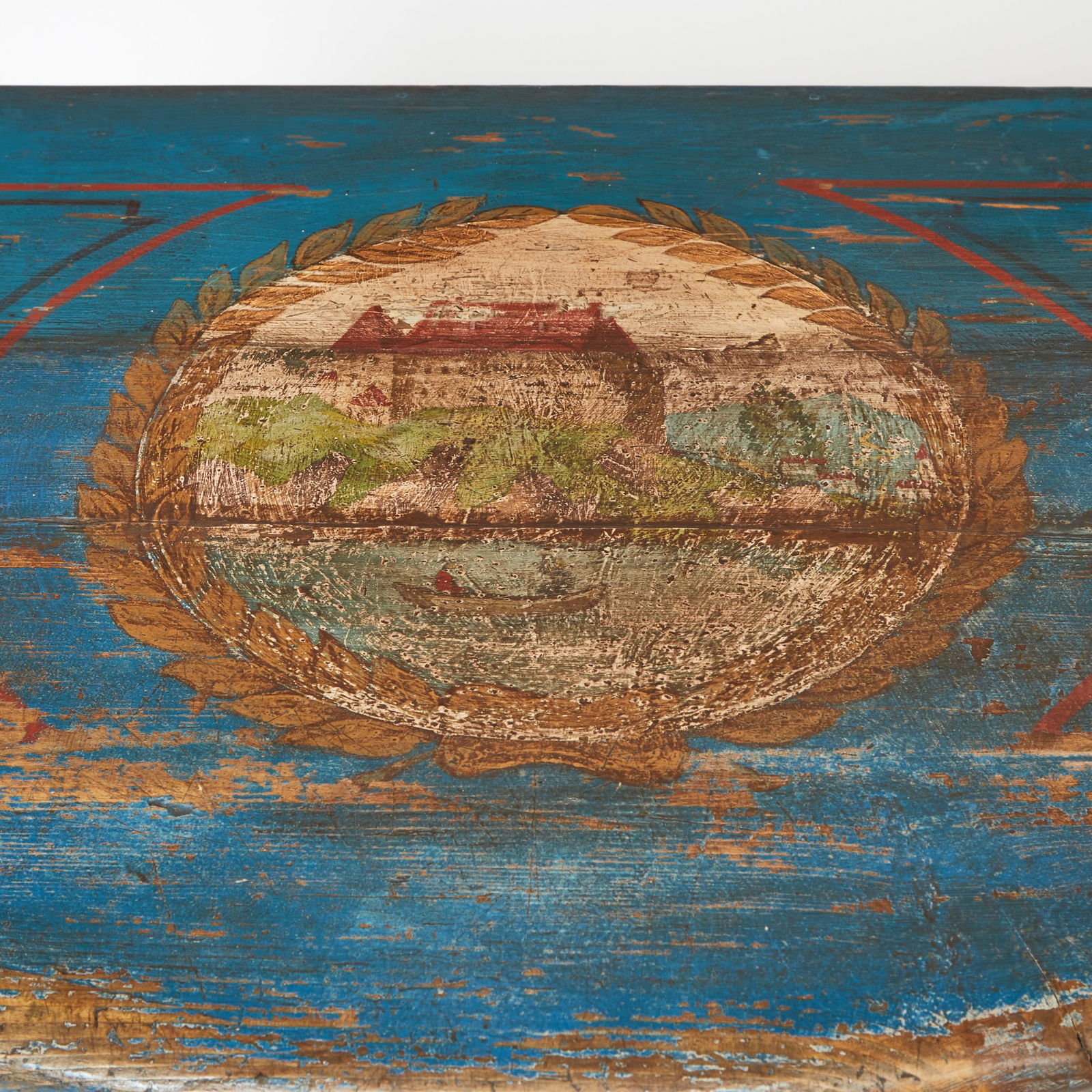 Continental Painted Commode - 5