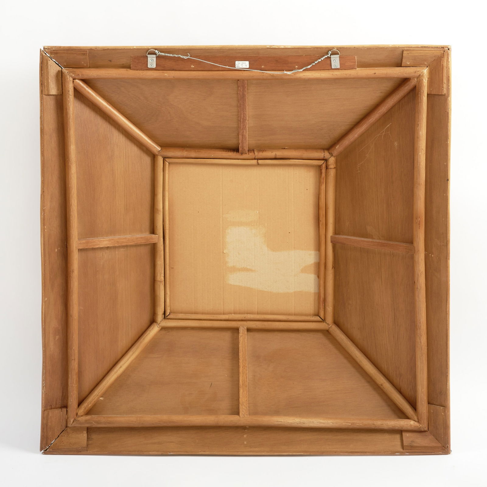 Two Reed Bordered Mirrors - 3