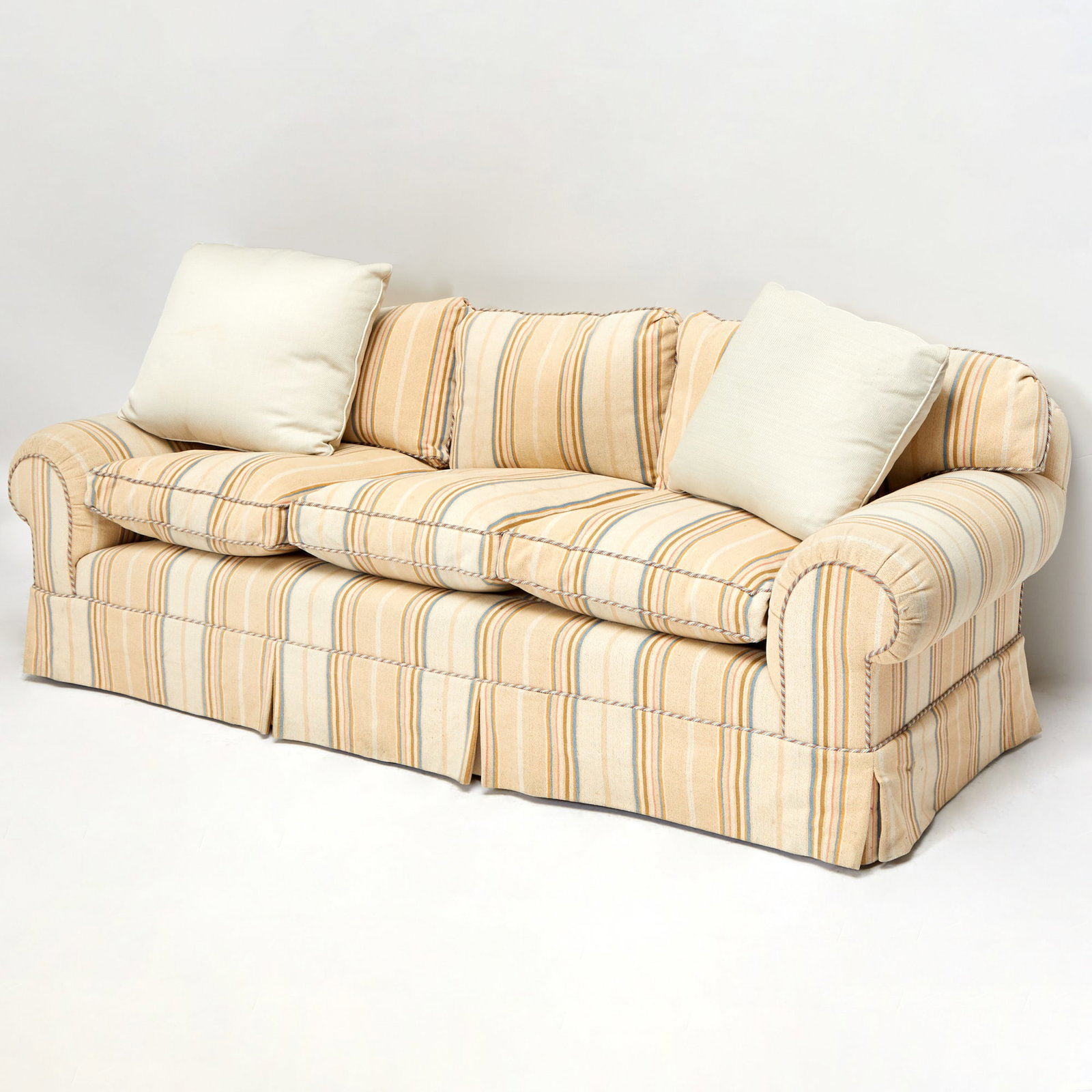 Upholstered Three-Cushion Sofa (1 of 3)