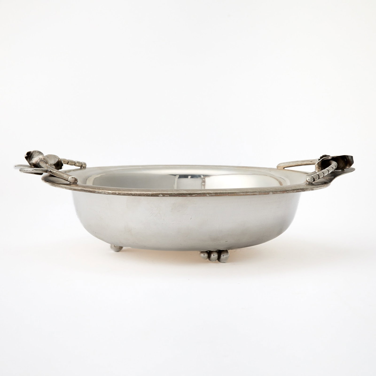 Mexican Sterling Silver Fruit Bowl (1 of 6)