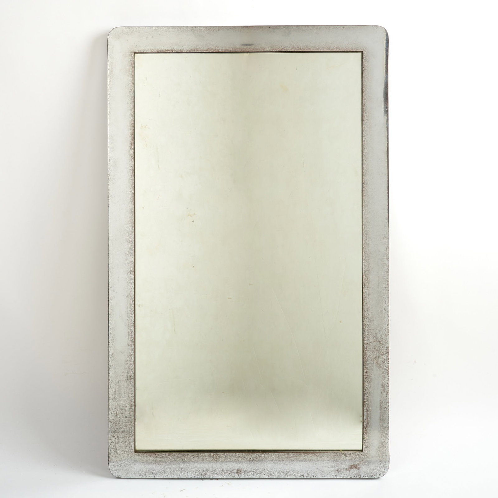 Chrome-Ptated Veneered Rectangular Mirror (1 of 3)