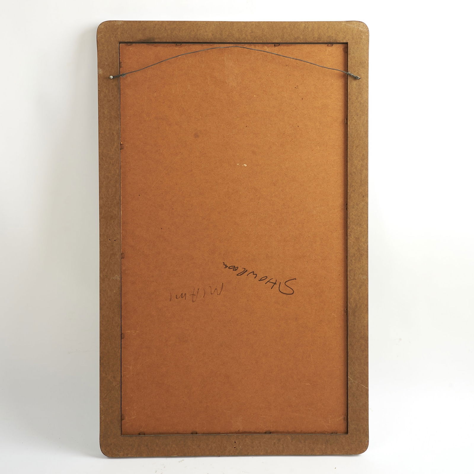 Chrome-Ptated Veneered Rectangular Mirror - 3