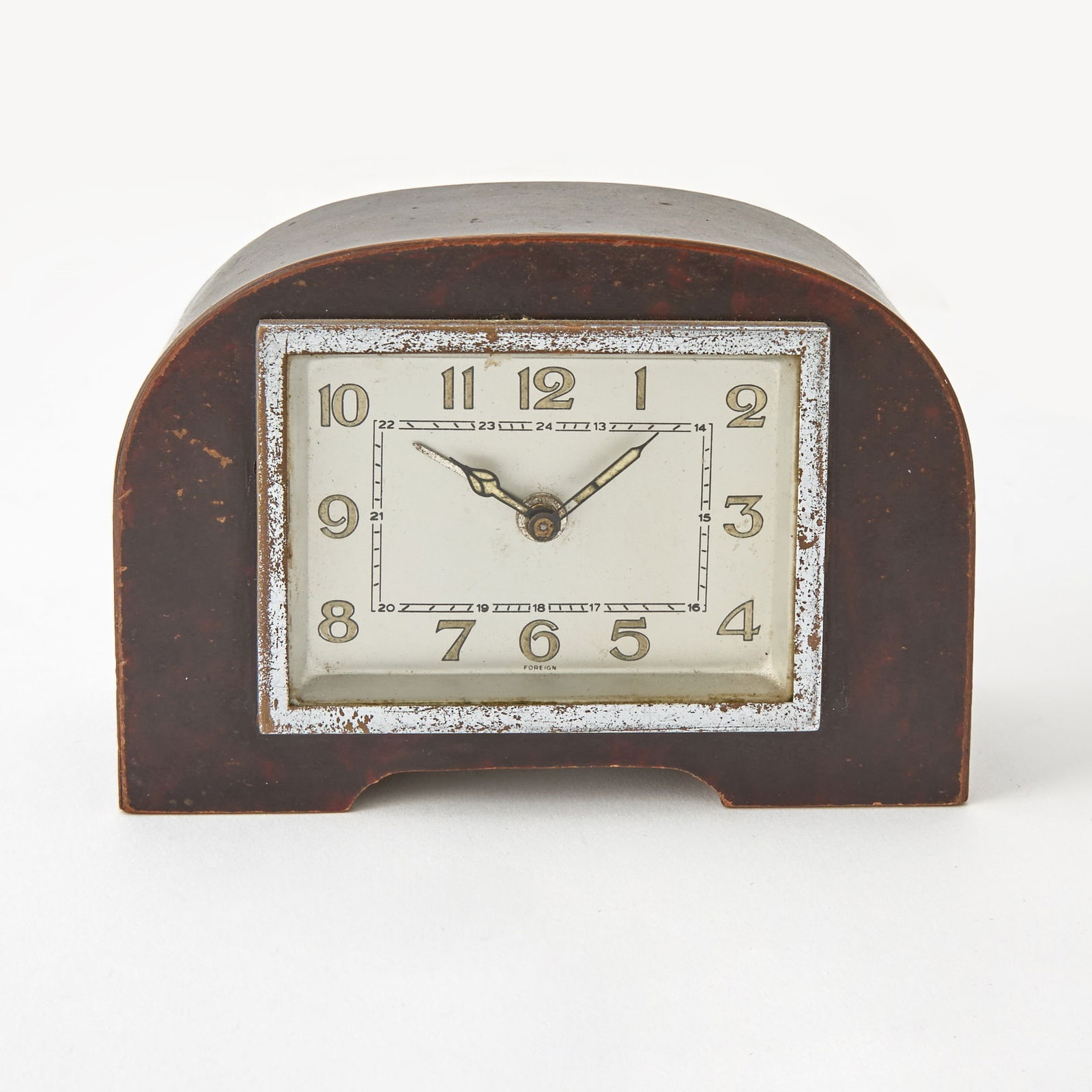 Gubelin Art Deco Half Round Desk Clock (1 of 3)