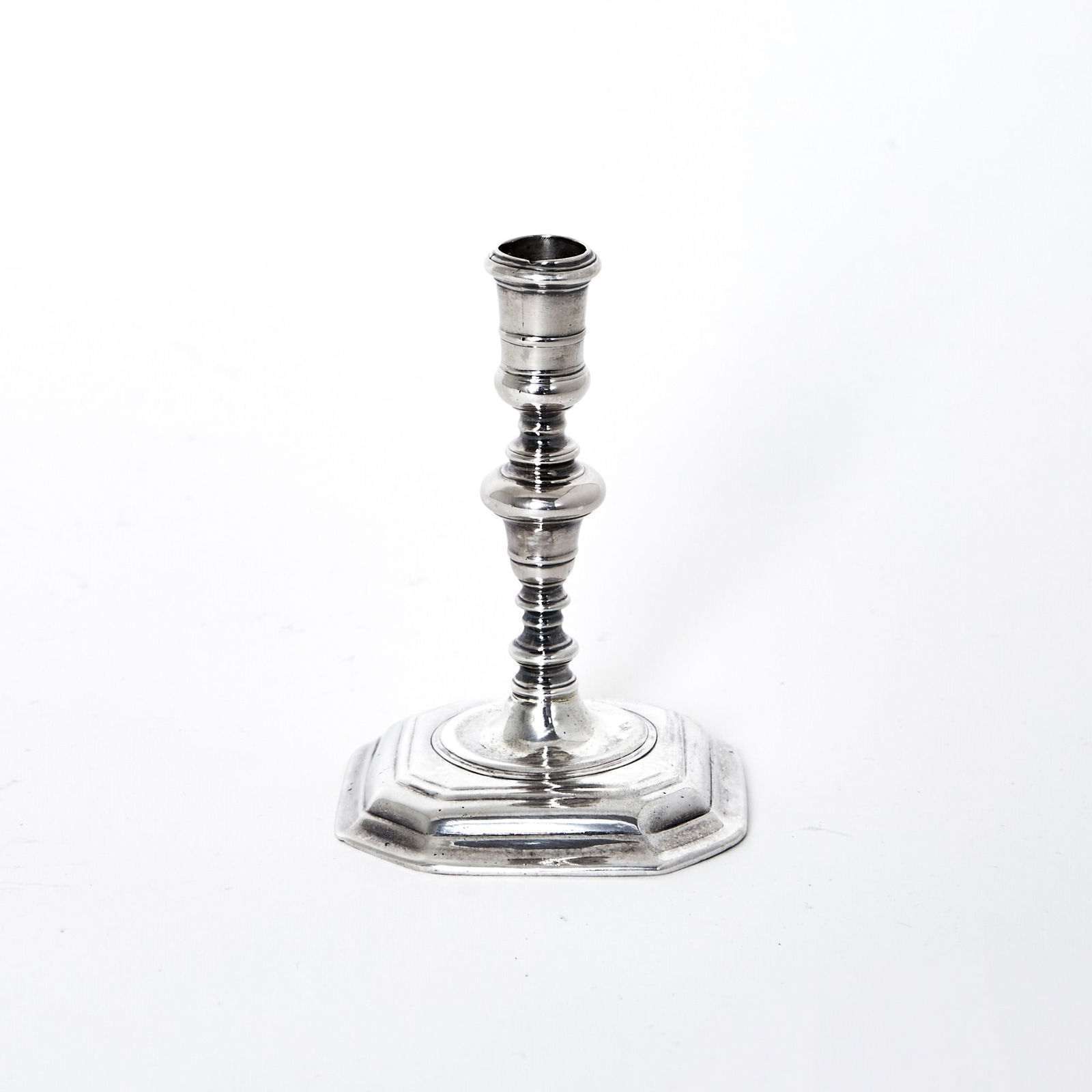 Queen Anne Sterling Silver Taperstick (1 of 2)