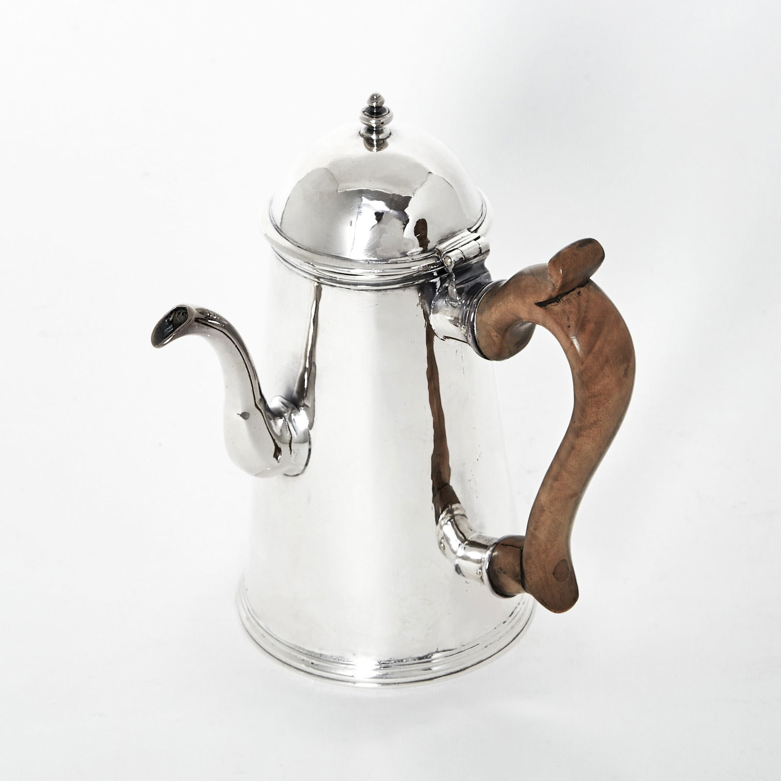 Queen Anne Sterling Silver Diminutive Coffee Pot (1 of 2)