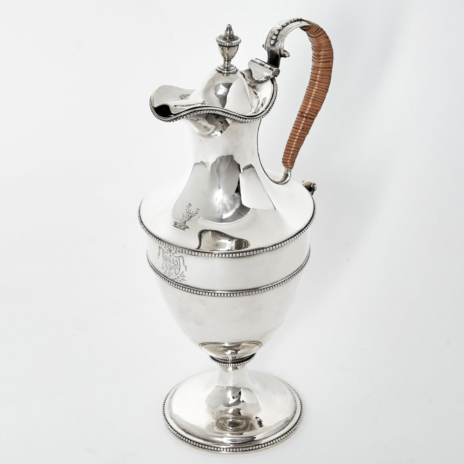 George III Sterling Silver Coffee Pot (1 of 3)