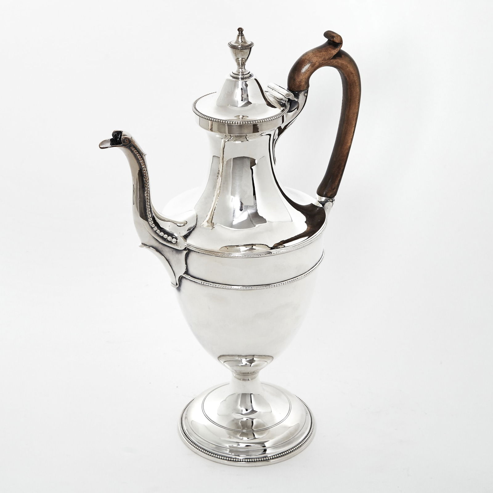 George III Sterling Silver Coffee Pot (1 of 2)