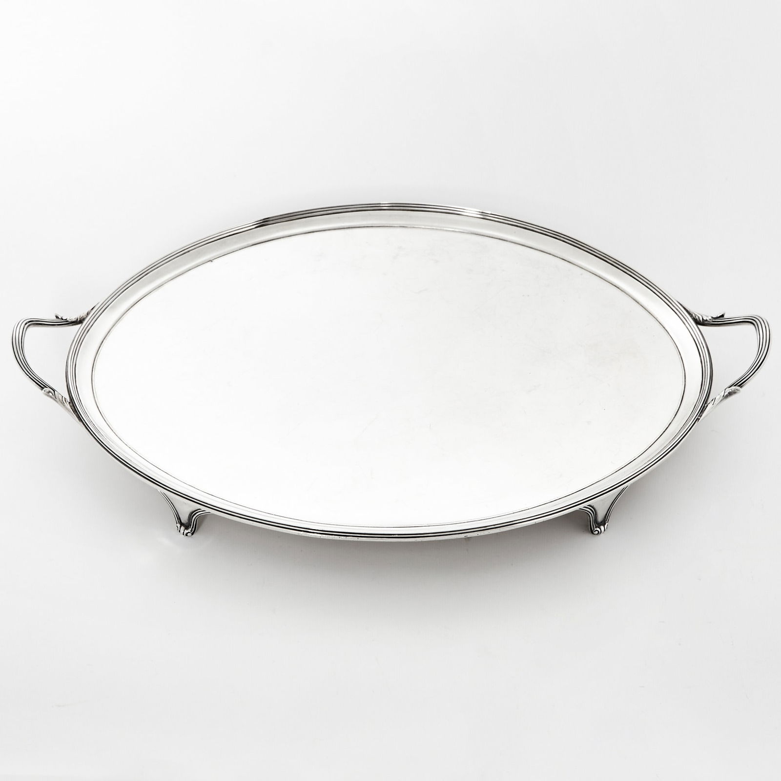 George III Sterling Silver Two Handled Tray (1 of 2)