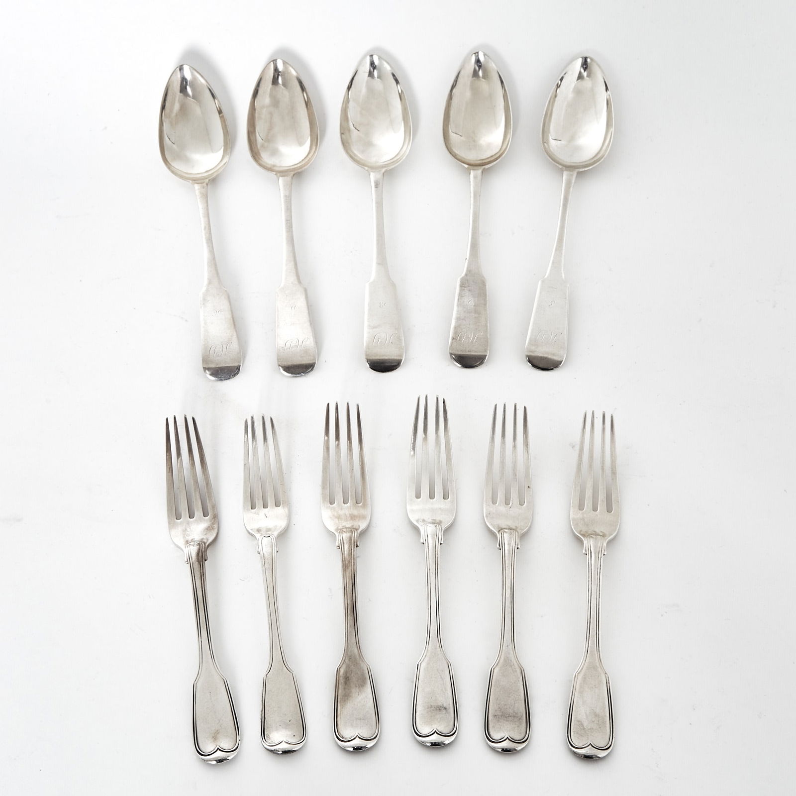 Group of English Sterling Silver Flatware (1 of 2)