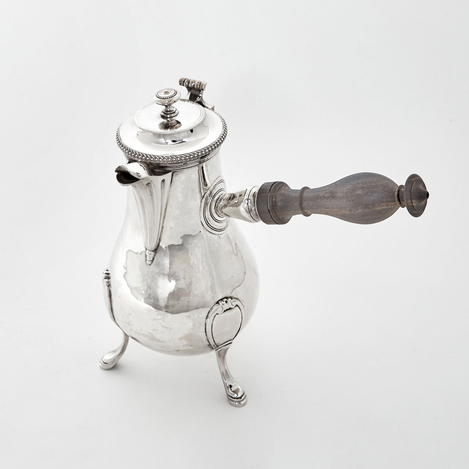 French Silver Coffee Pot (1 of 2)