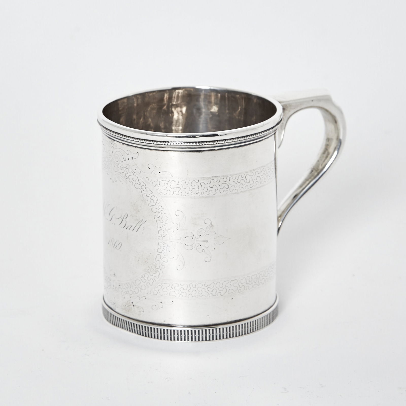Charleston Sterling Silver Mug (1 of 2)