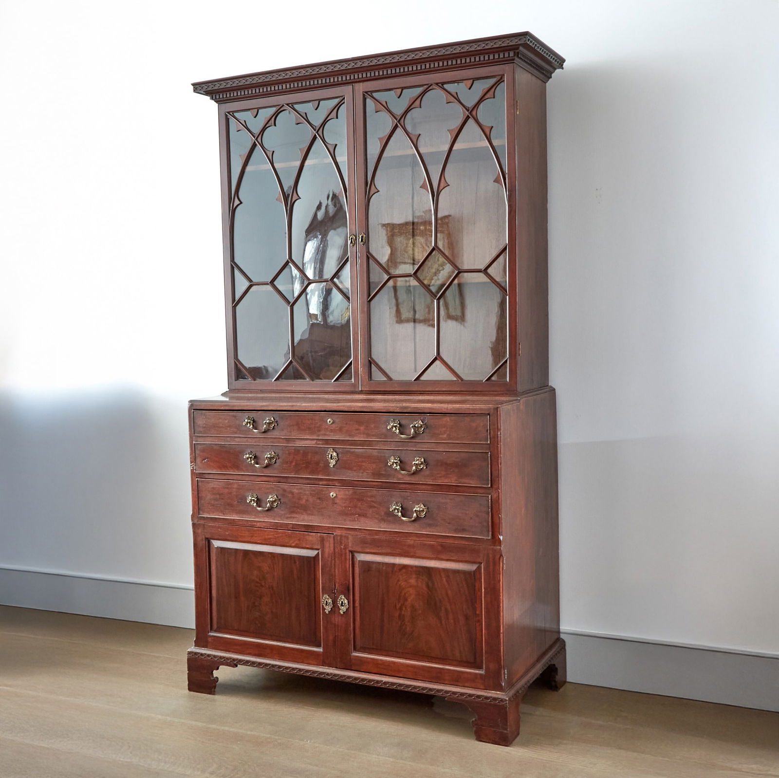 George IV/William IV Mahogany Secretary Bookcase (1 of 20)