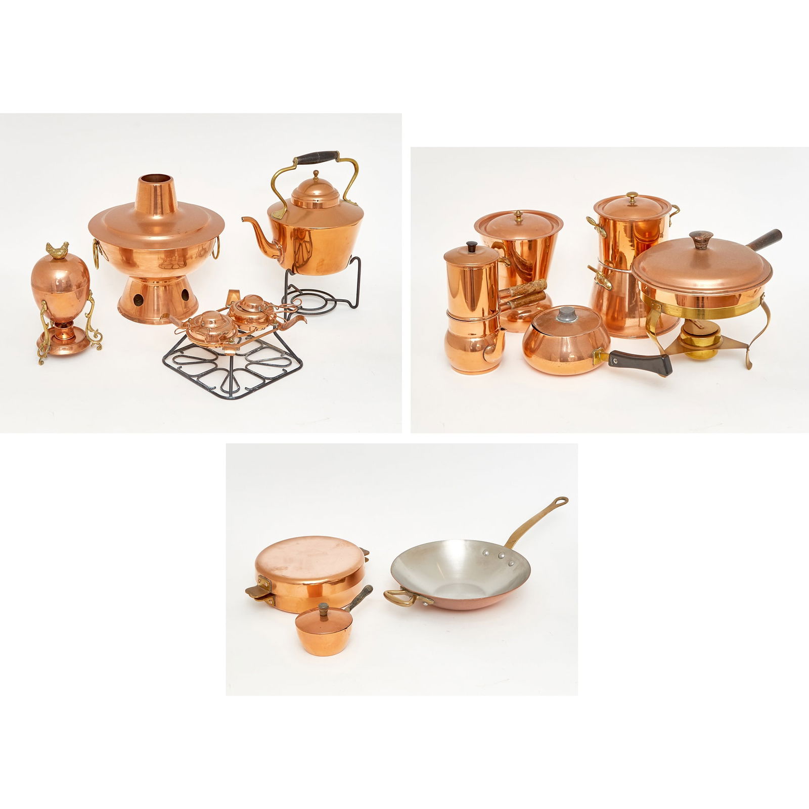 Group of Copper Cookware (1 of 5)