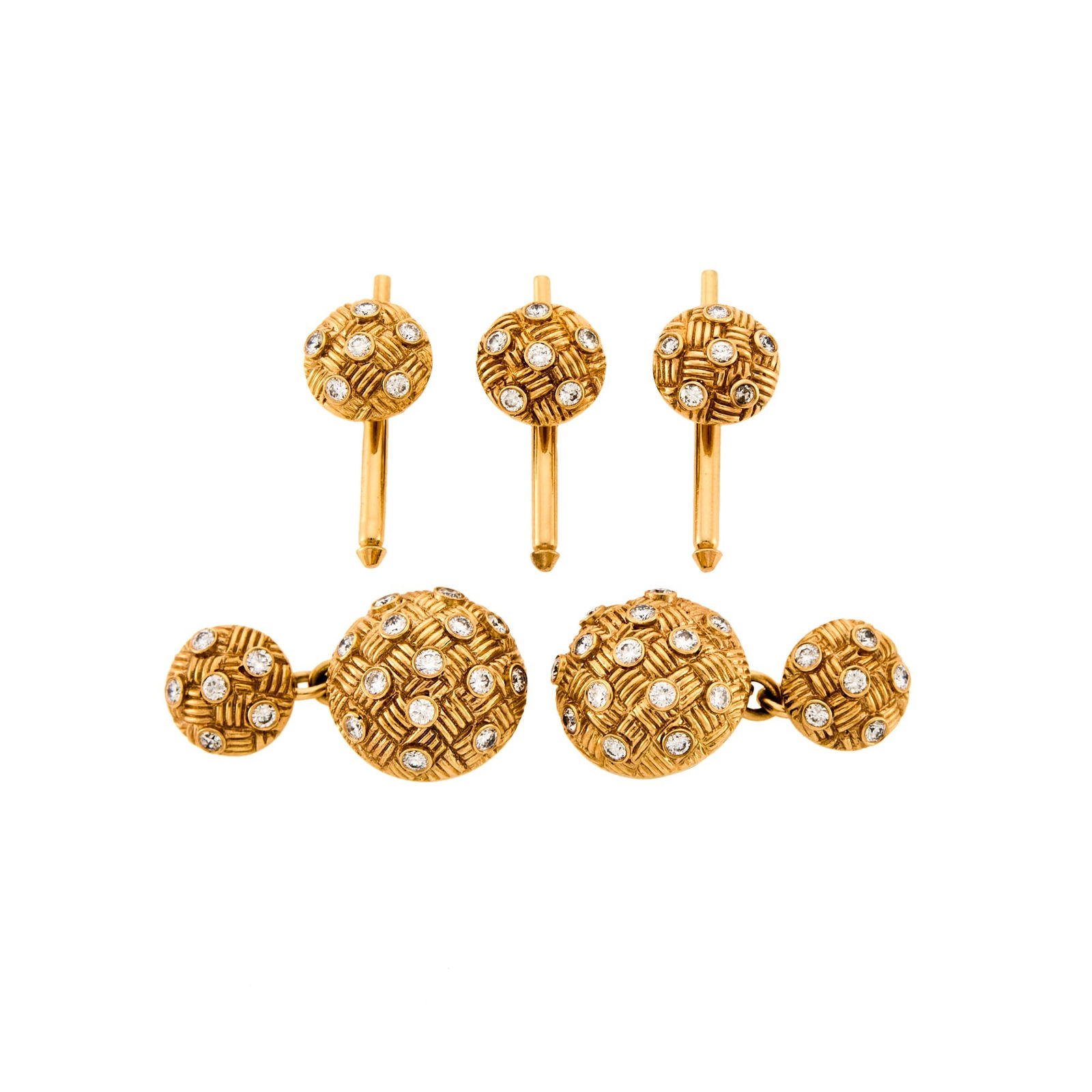 Gold and Diamond Dress Set (1 of 1)