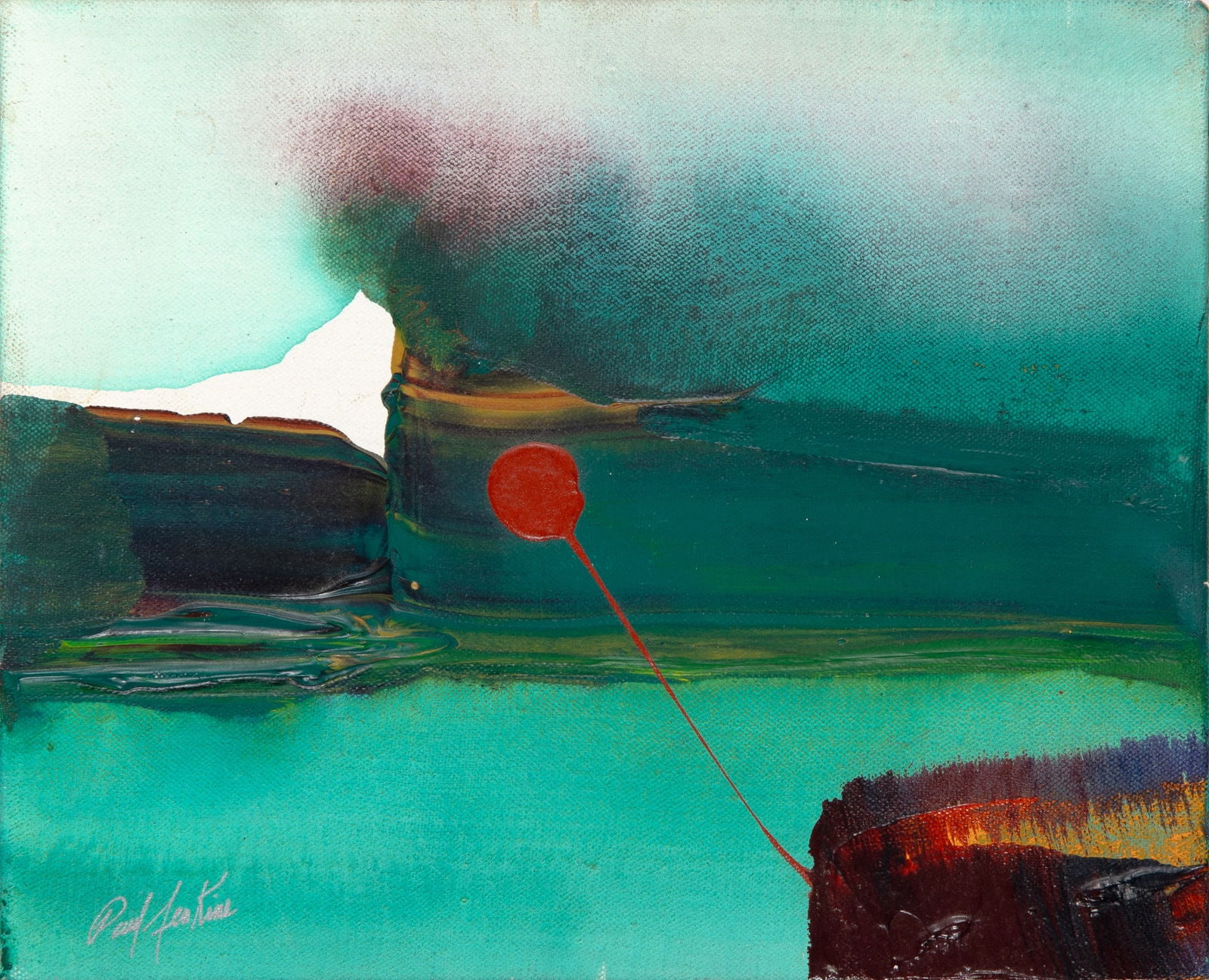 Paul Jenkins: American, 1923-2012 Phenomena July Celebration, 1983 Signed Paul Jenkins (ll); signed, inscribed, and dated Paul Jenkins / "Phenomena July Celebration" / With Suzanne Jean / + Alan! July 29, 1983