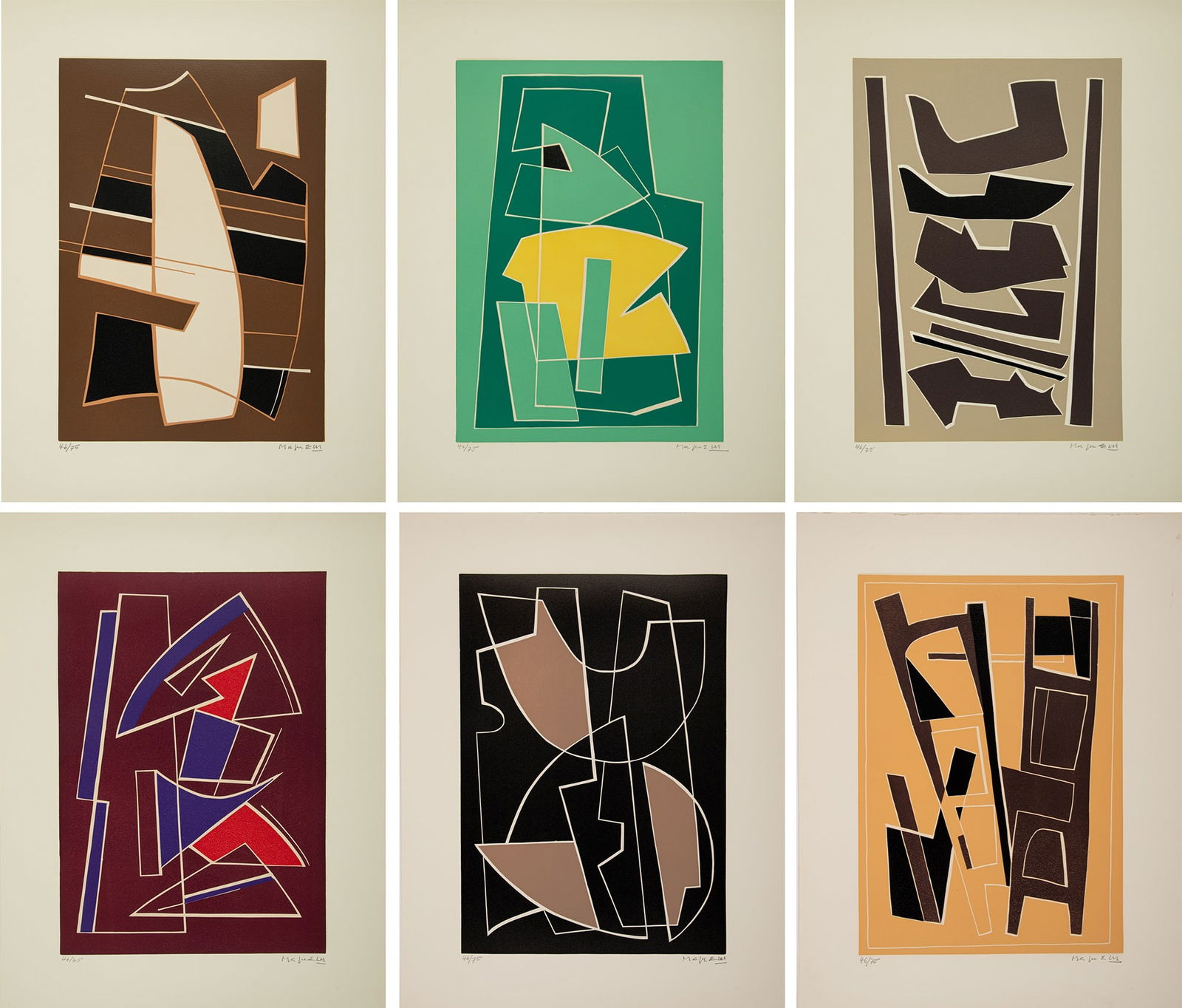 Alberto Magnelli, (1888-1971) (1 of 9)