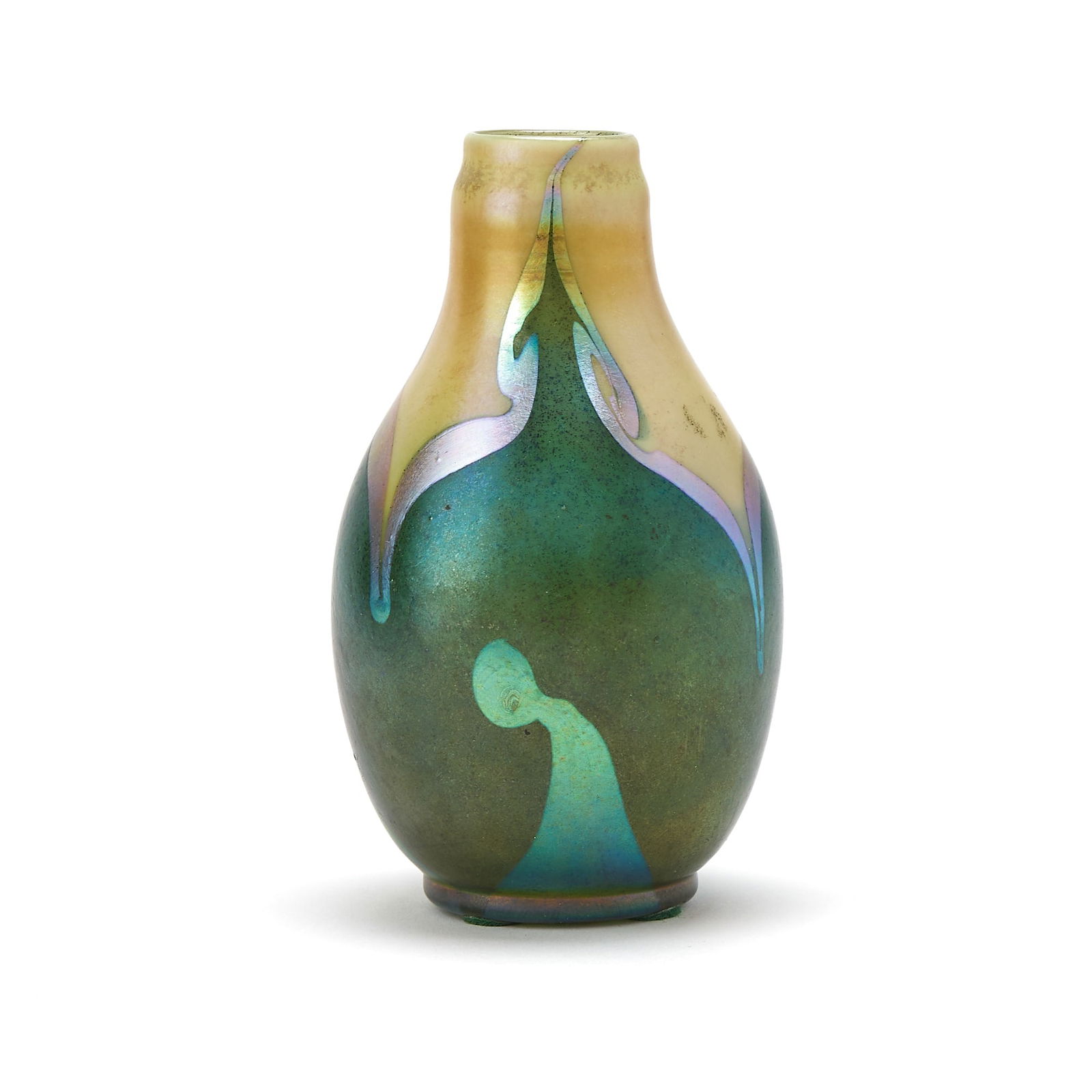 Tiffany Blown Favrile Glass Cabinet Vase (1 of 4)