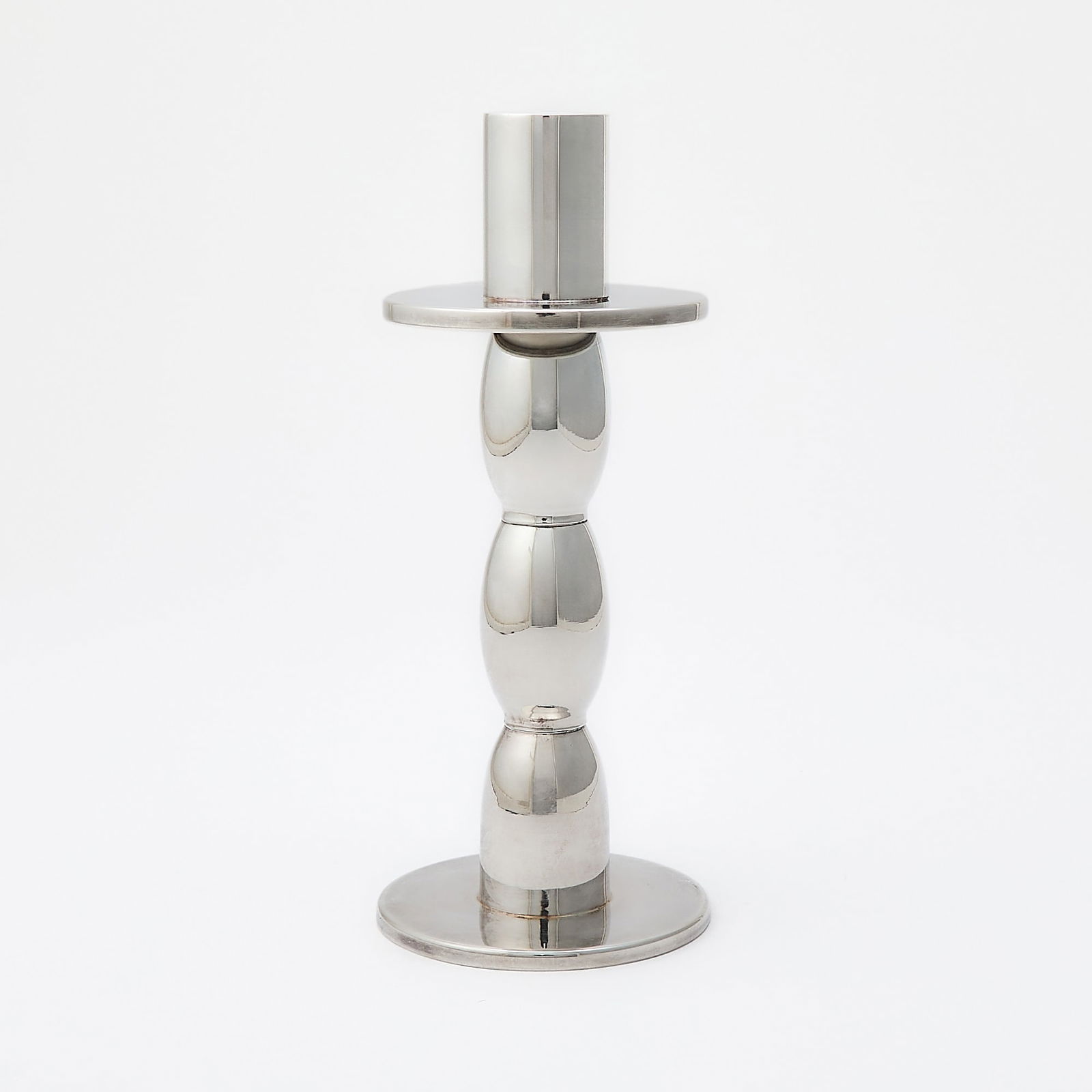 Ettore Sottsass Sterling Silver Candlestick (1 of 3)