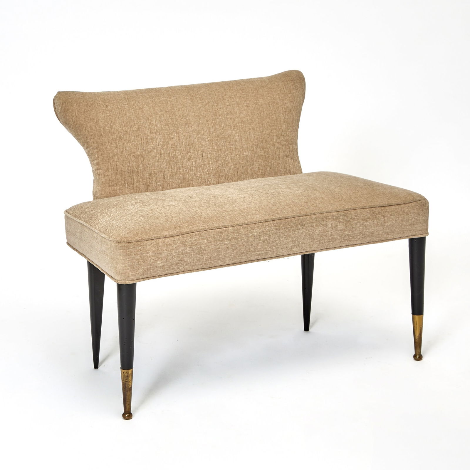 Gio Ponti Style Upholstered Bench (1 of 5)