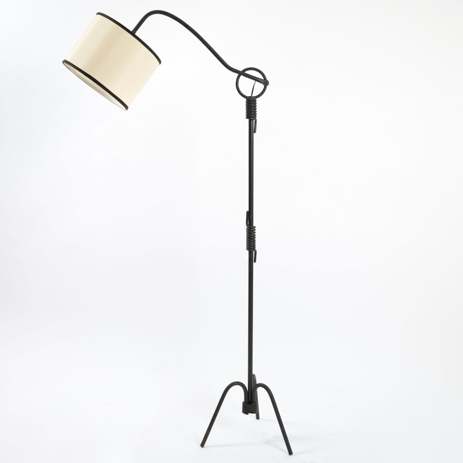 Jean Royère Style Wrought-Iron Floor Lamp (1 of 6)