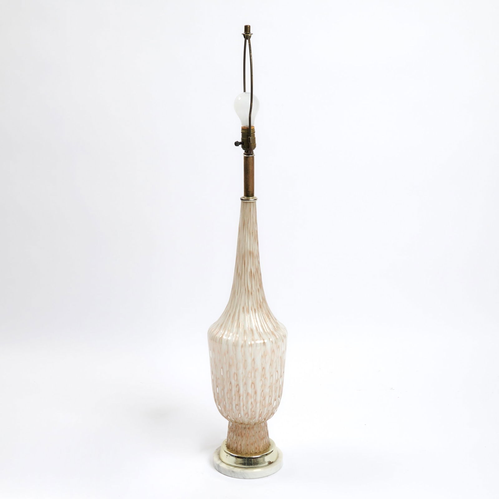 Mid Century Modern Murano Blown Glass Table Lamp (1 of 5)