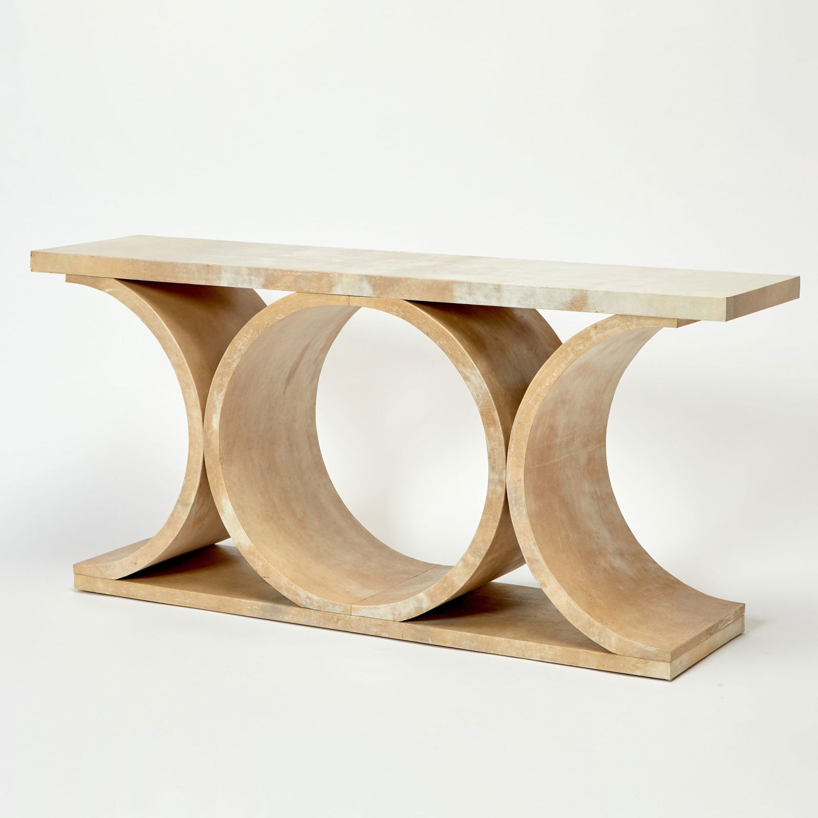 Parchment "Double JMF" Style Console (1 of 4)