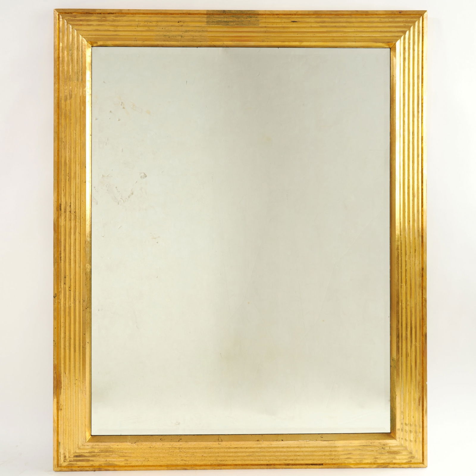 Karl Springer Style Gold Leaf Mirror (1 of 3)