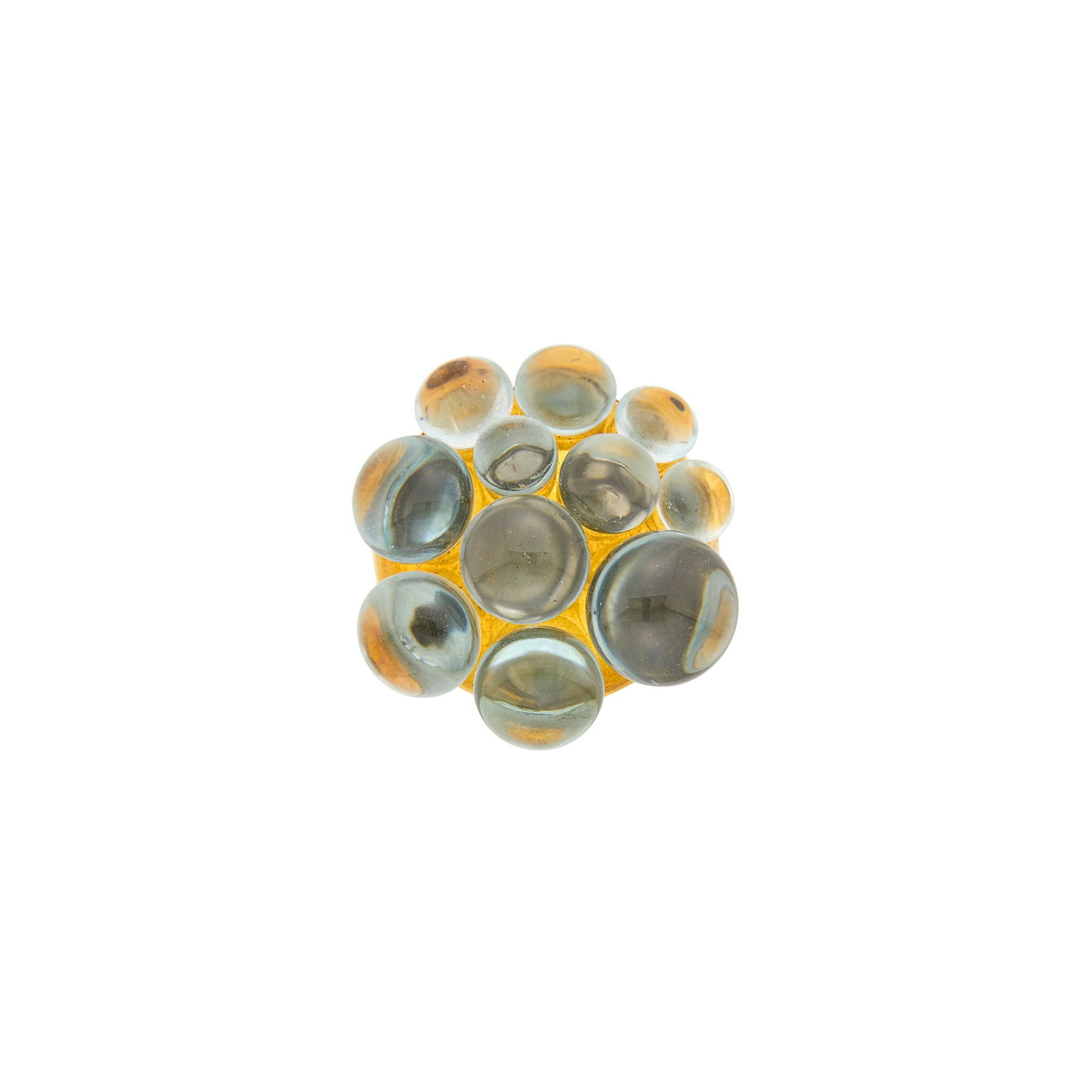 Pomellato Gold and Cabochon Aquamarine 'Mora' Ring (1 of 2)