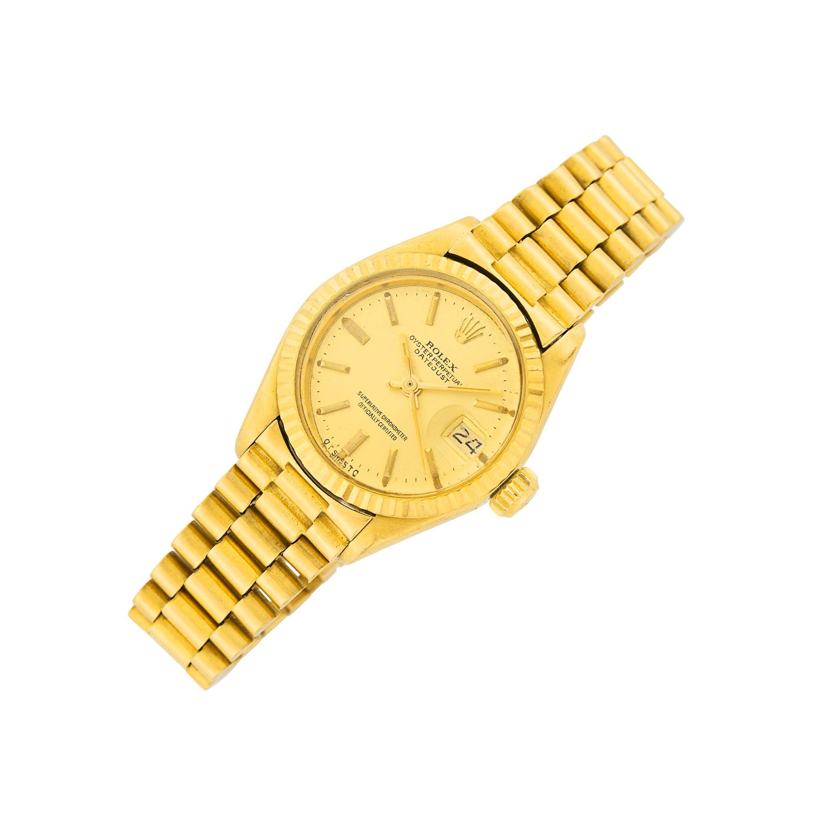 Rolex Gold 'Datejust' Wristwatch, Ref. 6917 (1 of 1)