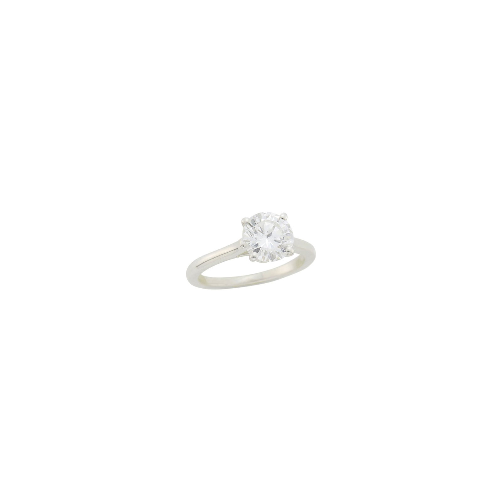 Silver and Diamond Ring - 2
