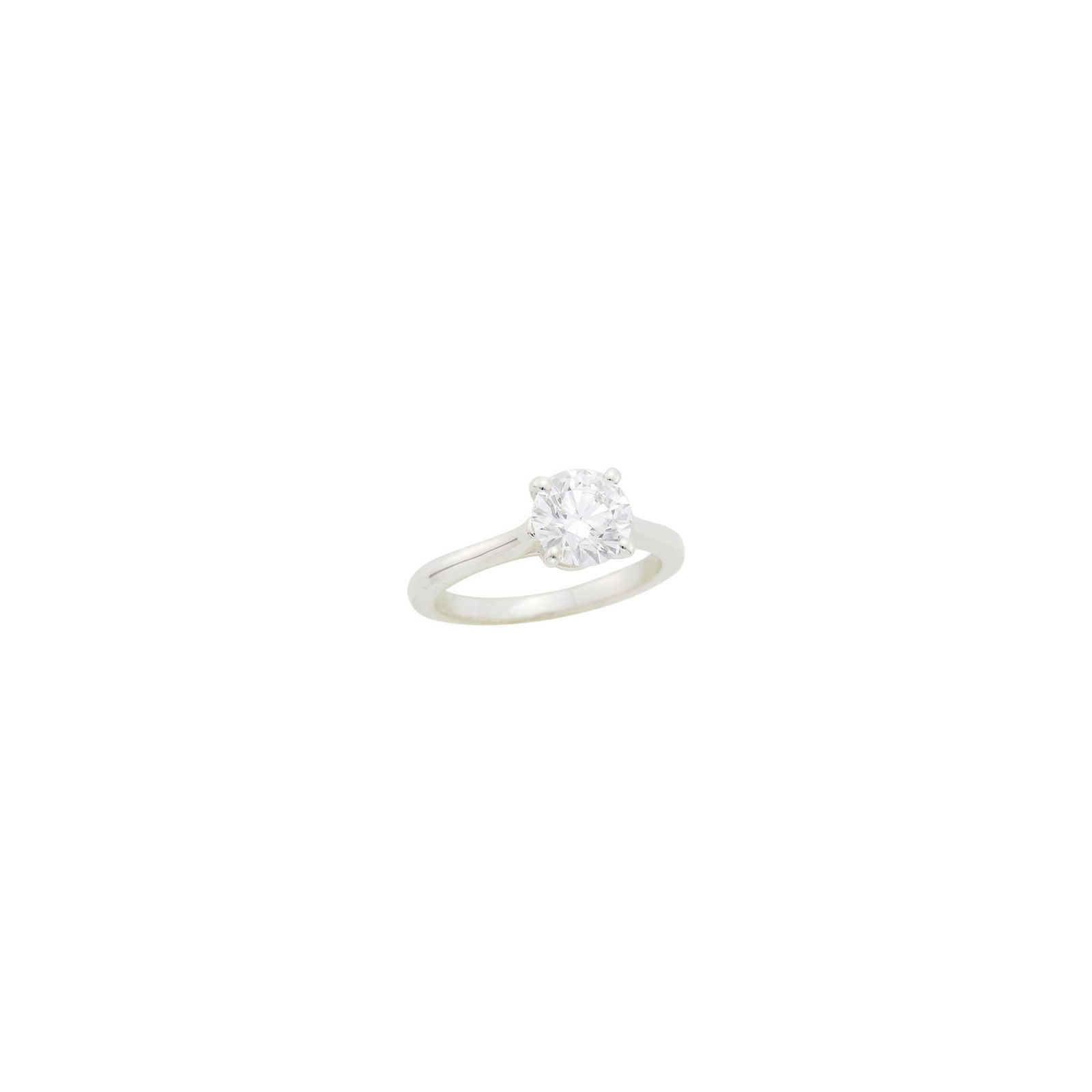 Silver and Diamond Ring - 2