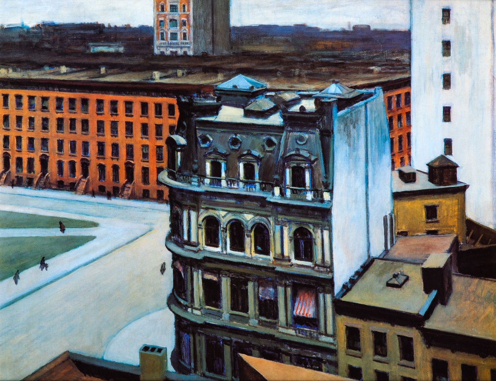 An Edward Hopper reproduction gifted to Charles Strouse by John C. Reilly (1 of 3)