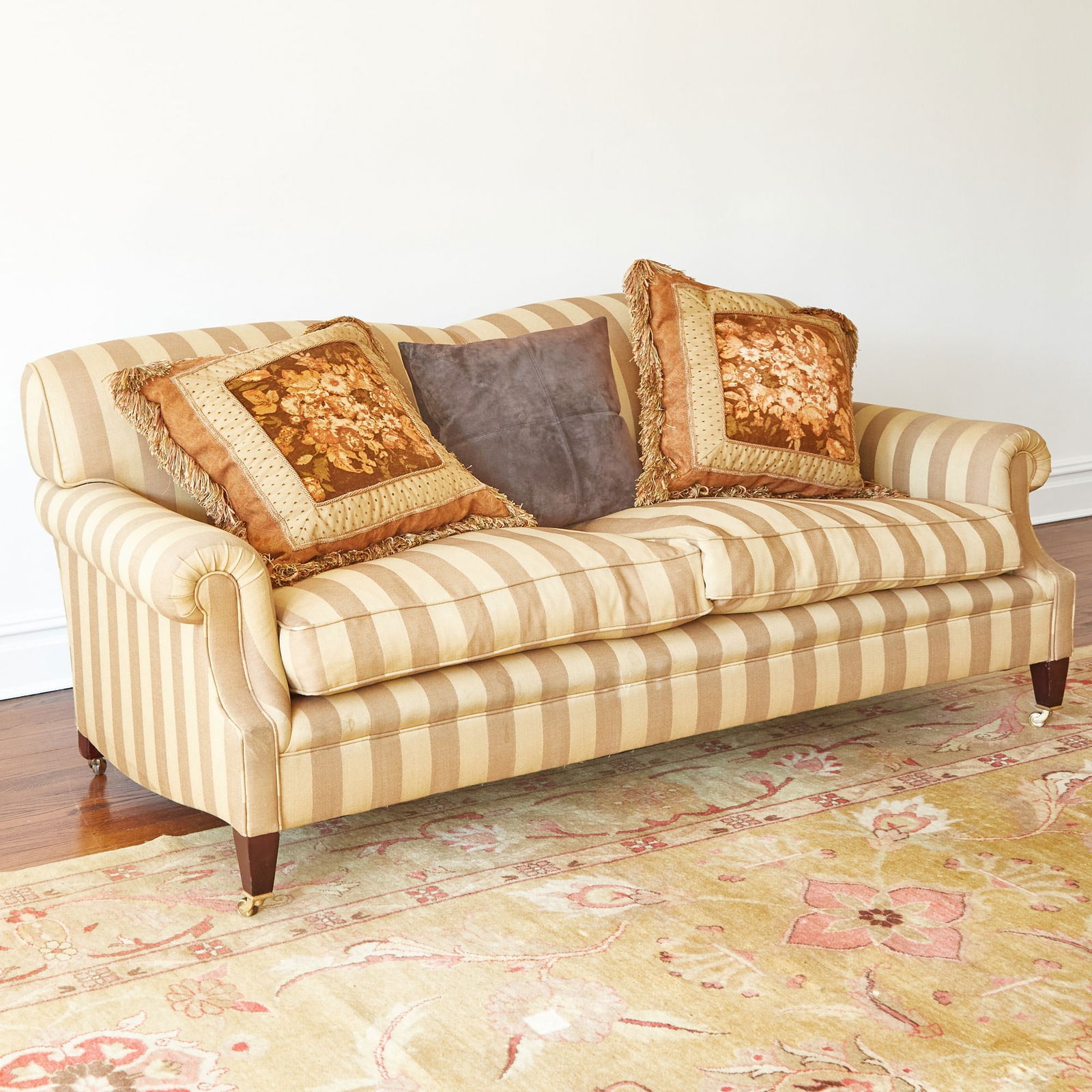 George Smith Upholstered Two Seat Sofa (1 of 3)