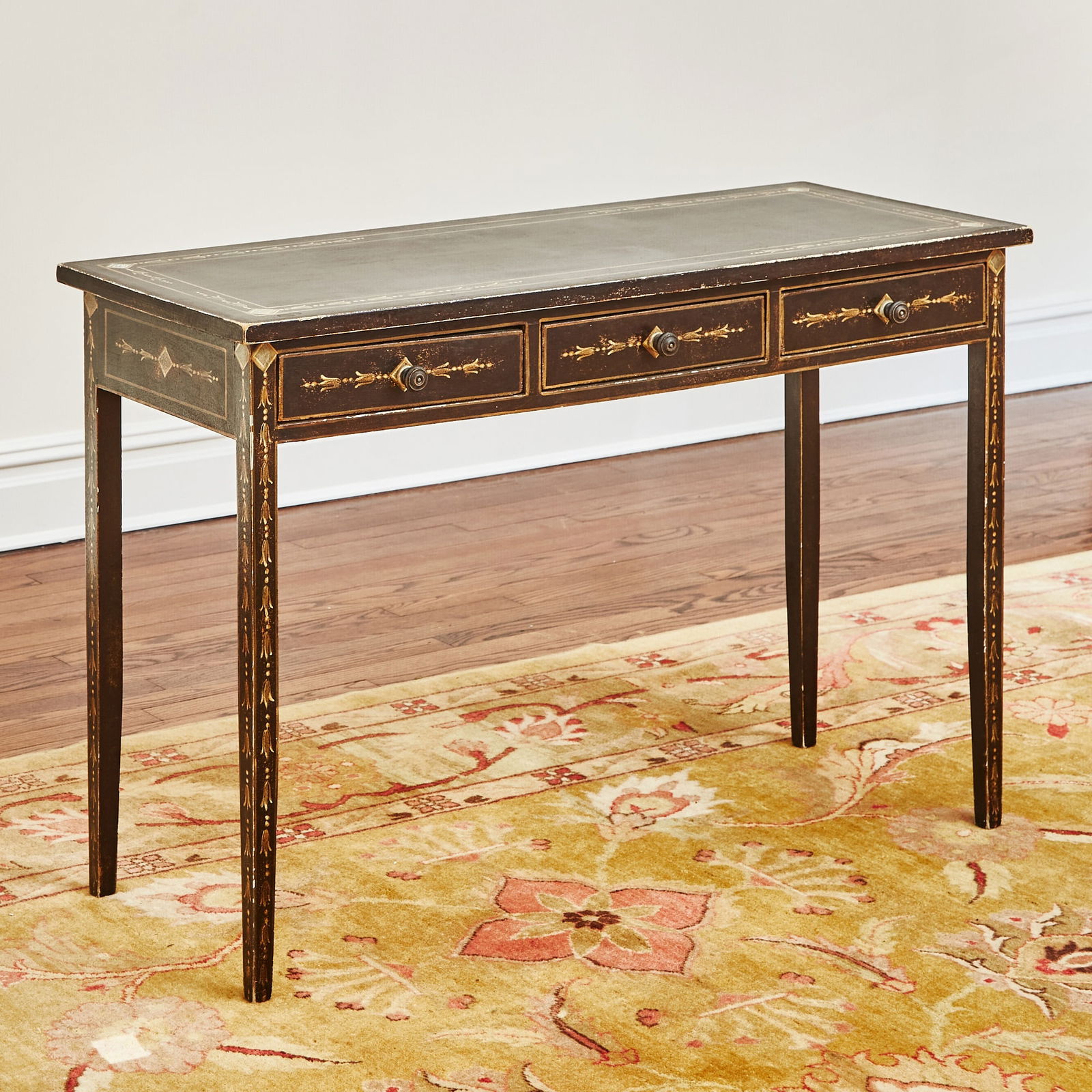 George III Style Painted Desk (1 of 5)
