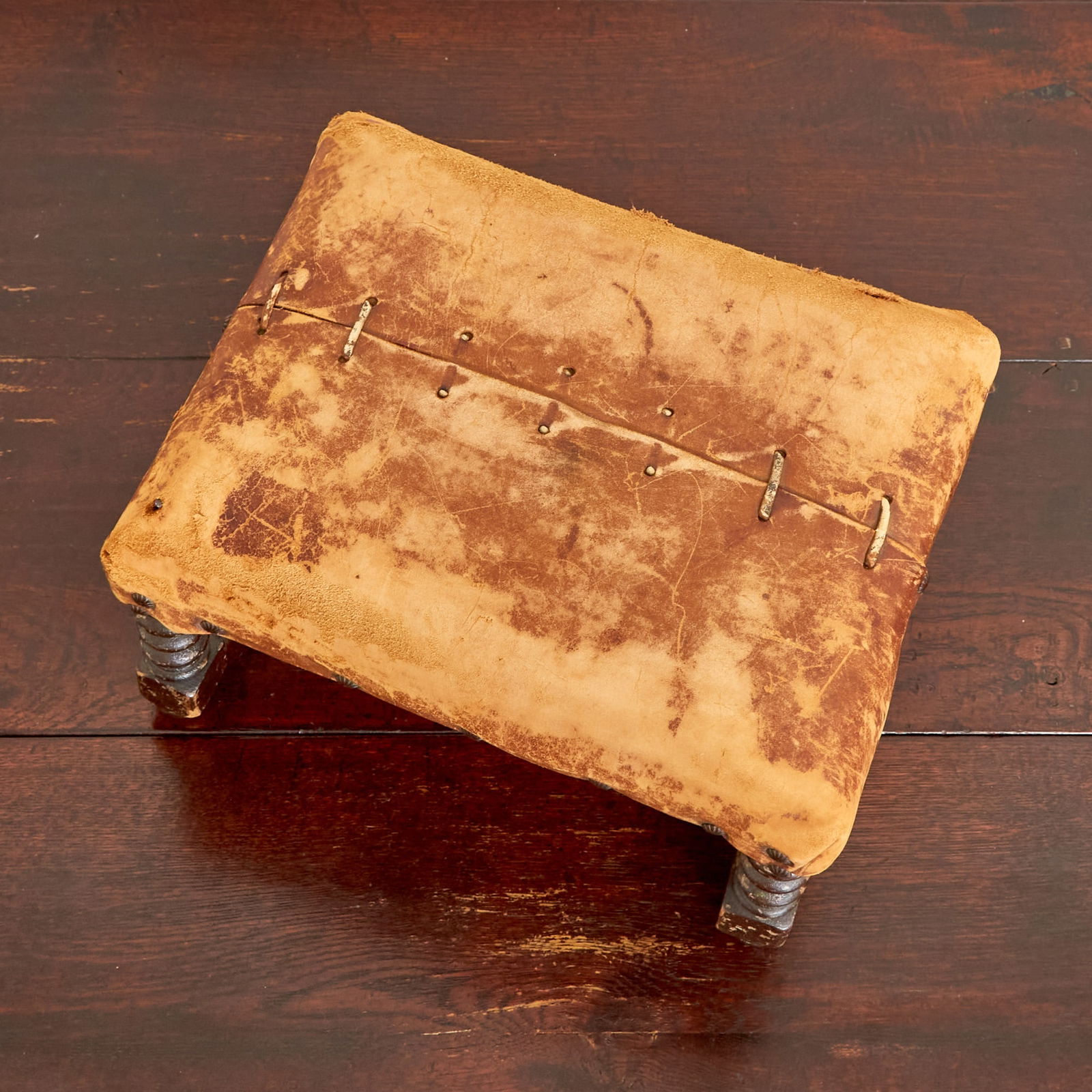 Turned Walnut Stool - 2